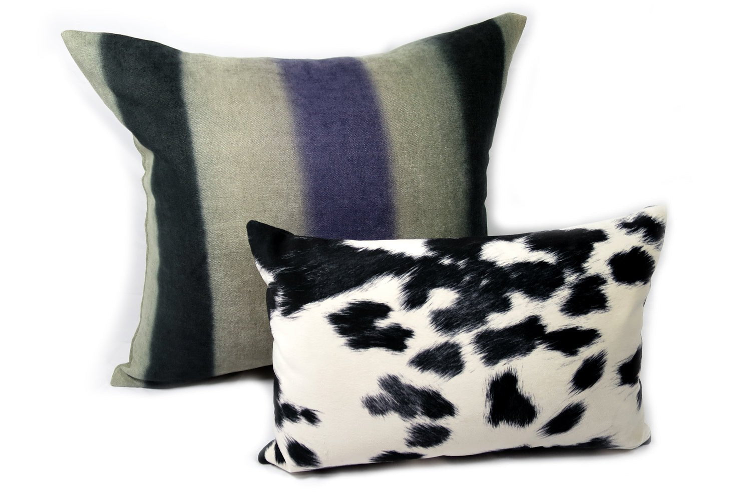 The Indigo Linen インディゴグラデーション Bigクッション 61×54cm 中材付 - HOUSE OF JAPAN Shop