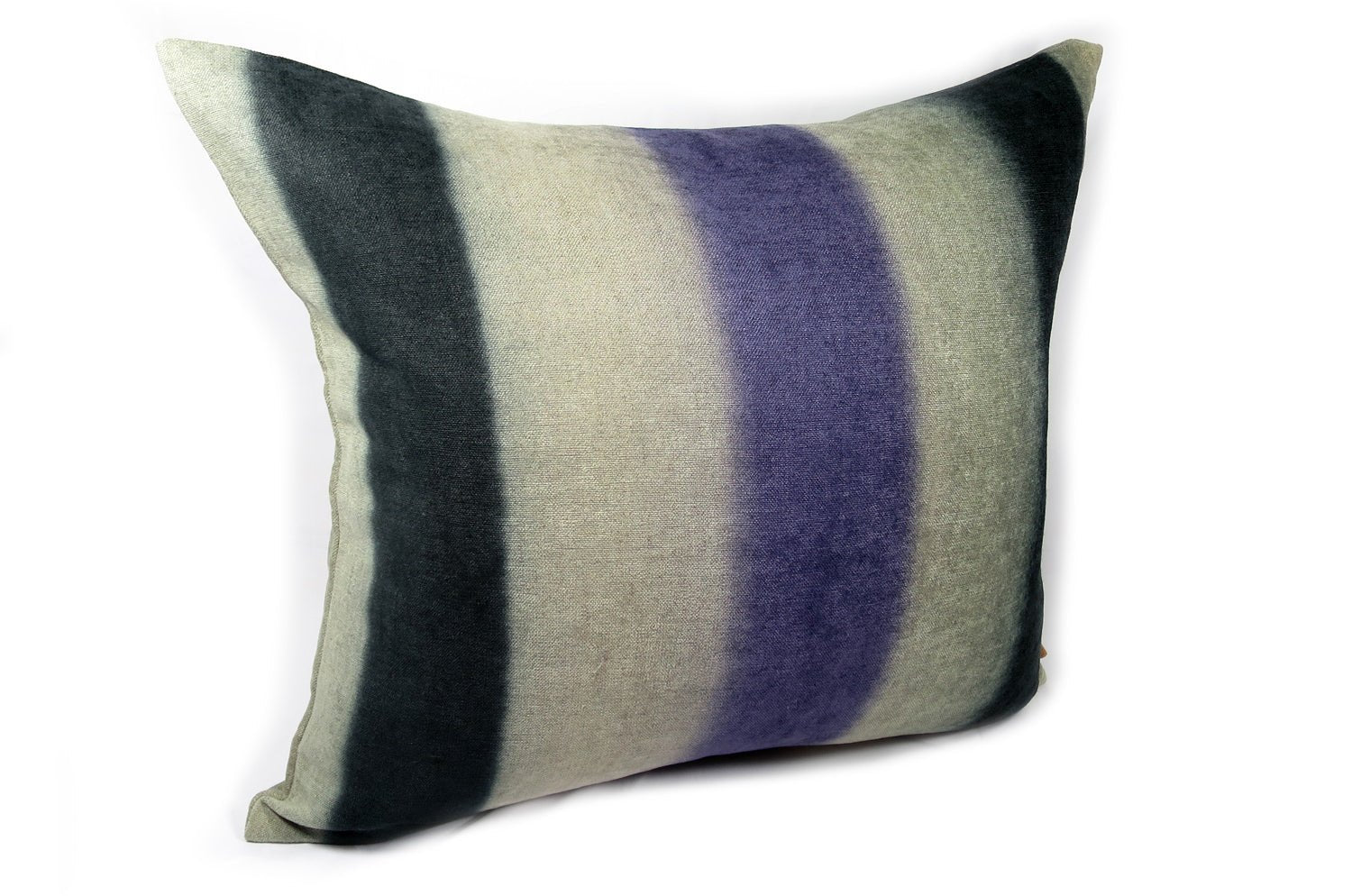 The Indigo Linen インディゴグラデーション Bigクッション 61×54cm 中材付 - HOUSE OF JAPAN Shop