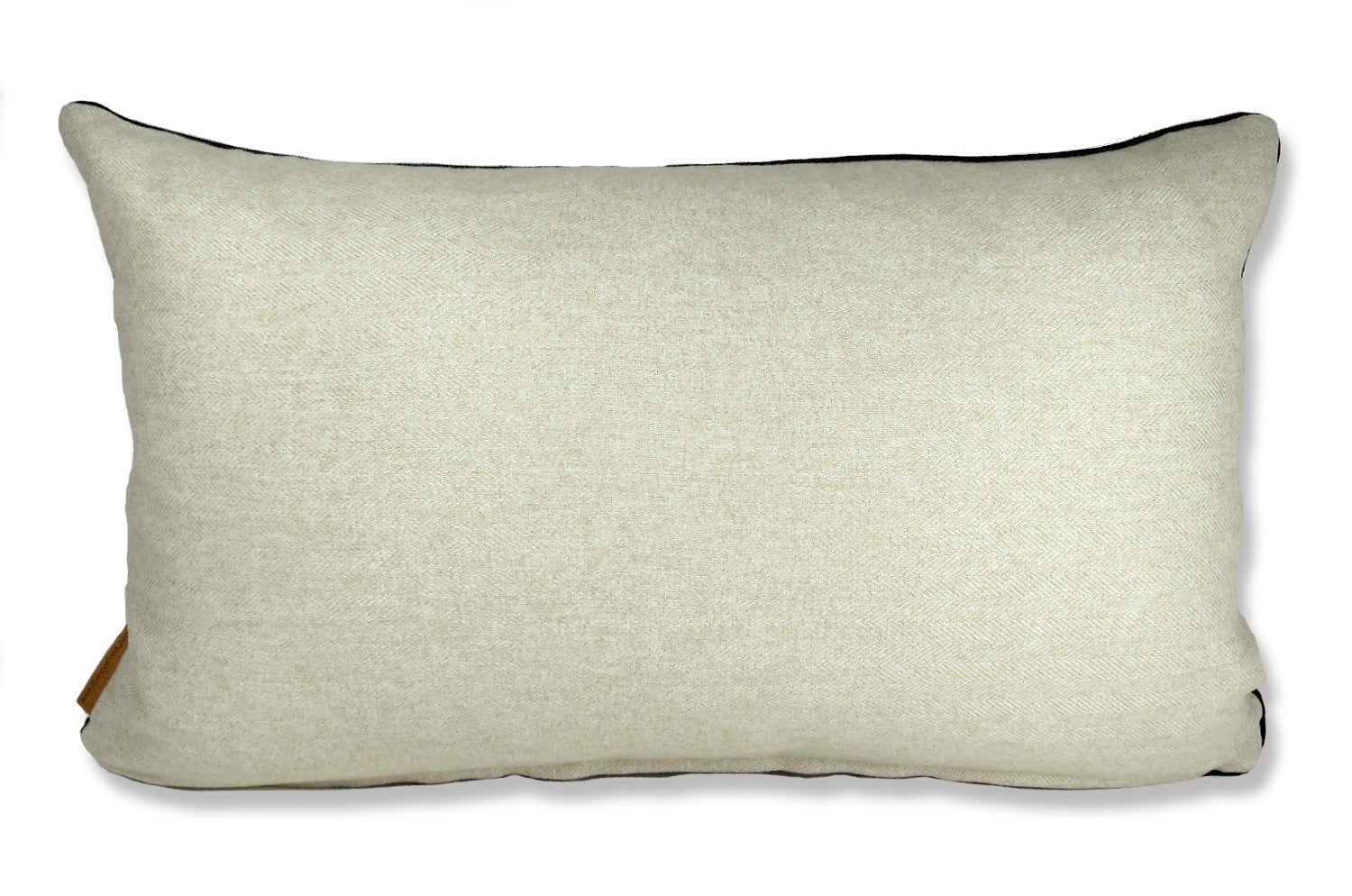 The Interception インターセプション ベルベット クッション ライトグレージュ 50×30cm 中材付 - HOUSE OF JAPAN Shop