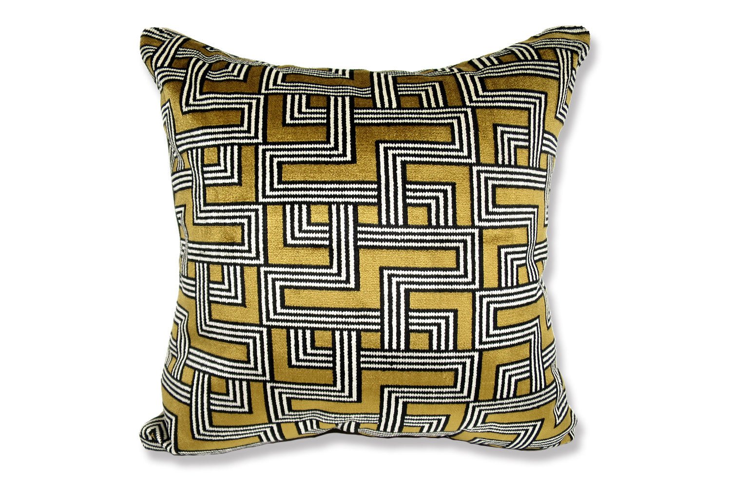 The Interception インターセプション ベルベットクッションカバー トフィーゴールド 50×50cm - HOUSE OF JAPAN Shop