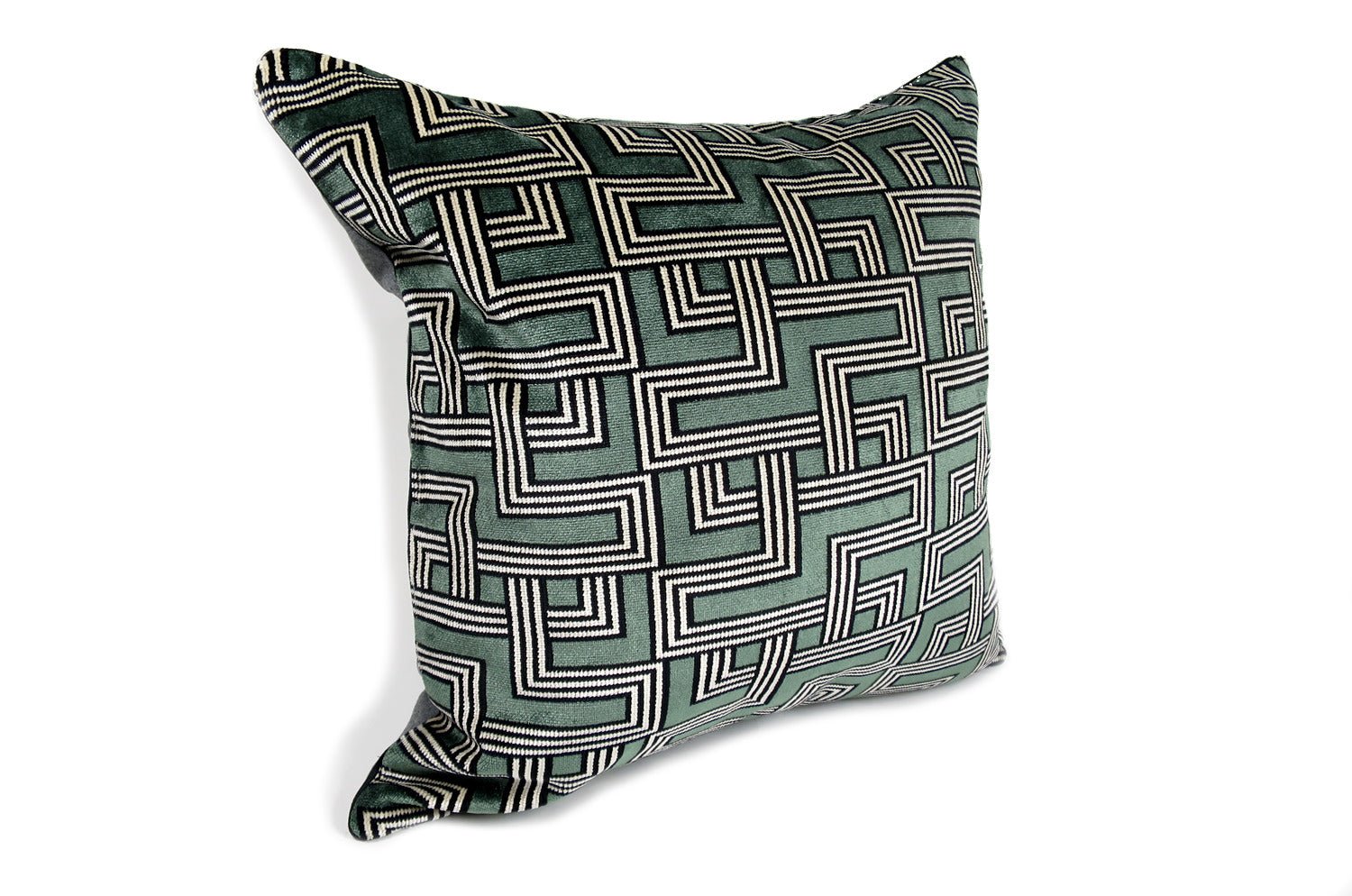 The Interception インターセプション ベルベット クッションカバー モスグリーン 50×50cm - HOUSE OF JAPAN Shop