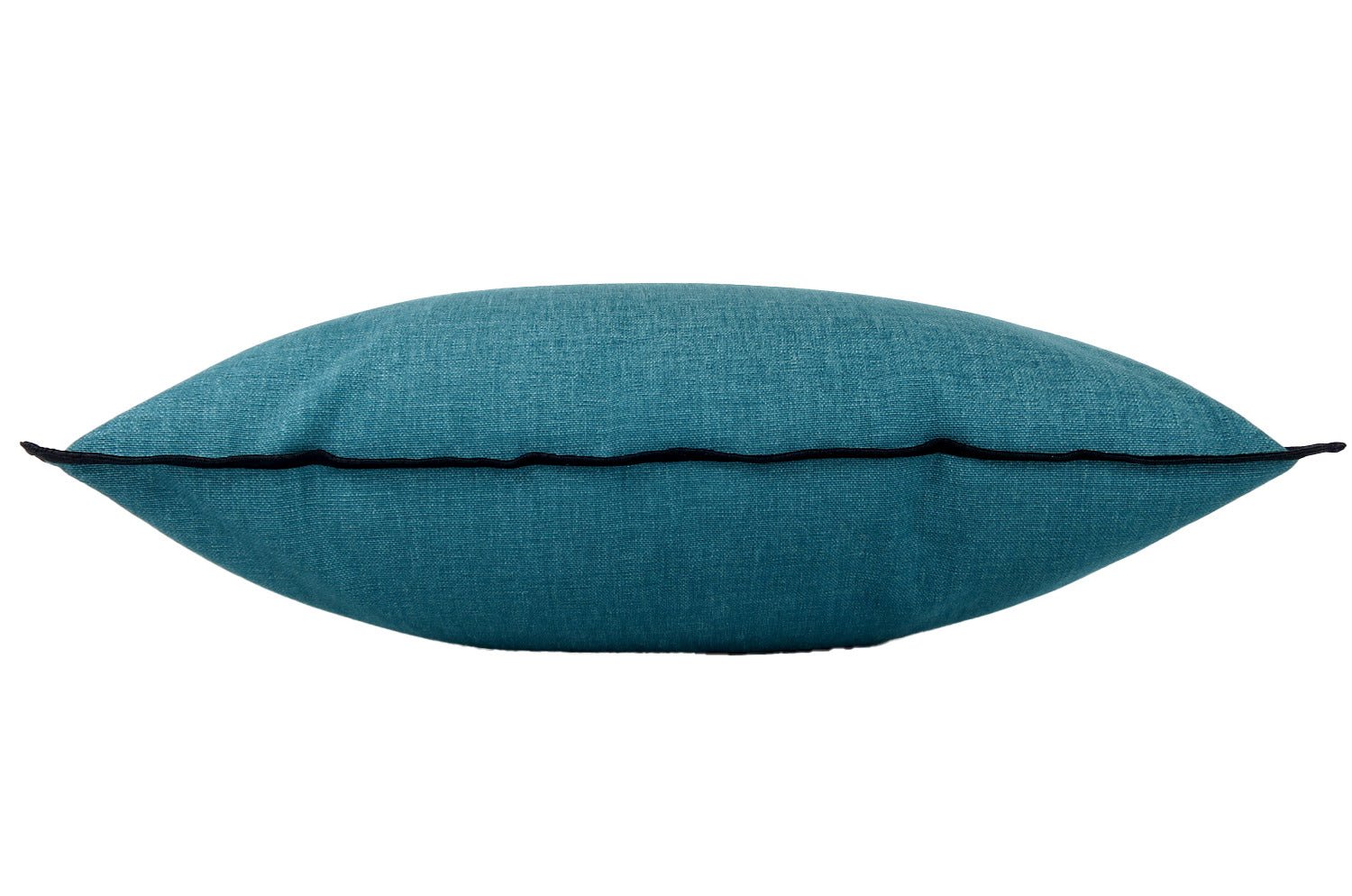 The Italy cotton イタリアブラッシュドコットン クッション フレーム (ダークブルーグリーン) 45×30cm 中材付 - HOUSE OF JAPAN Shop