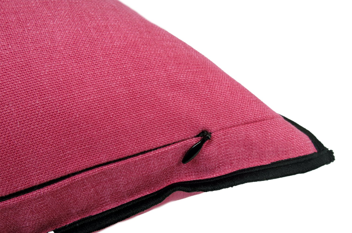 The Italy cotton イタリアブラッシュドコットン クッションカバー フレーム (ベニヒワ) 45×45cm - HOUSE OF JAPAN Shop