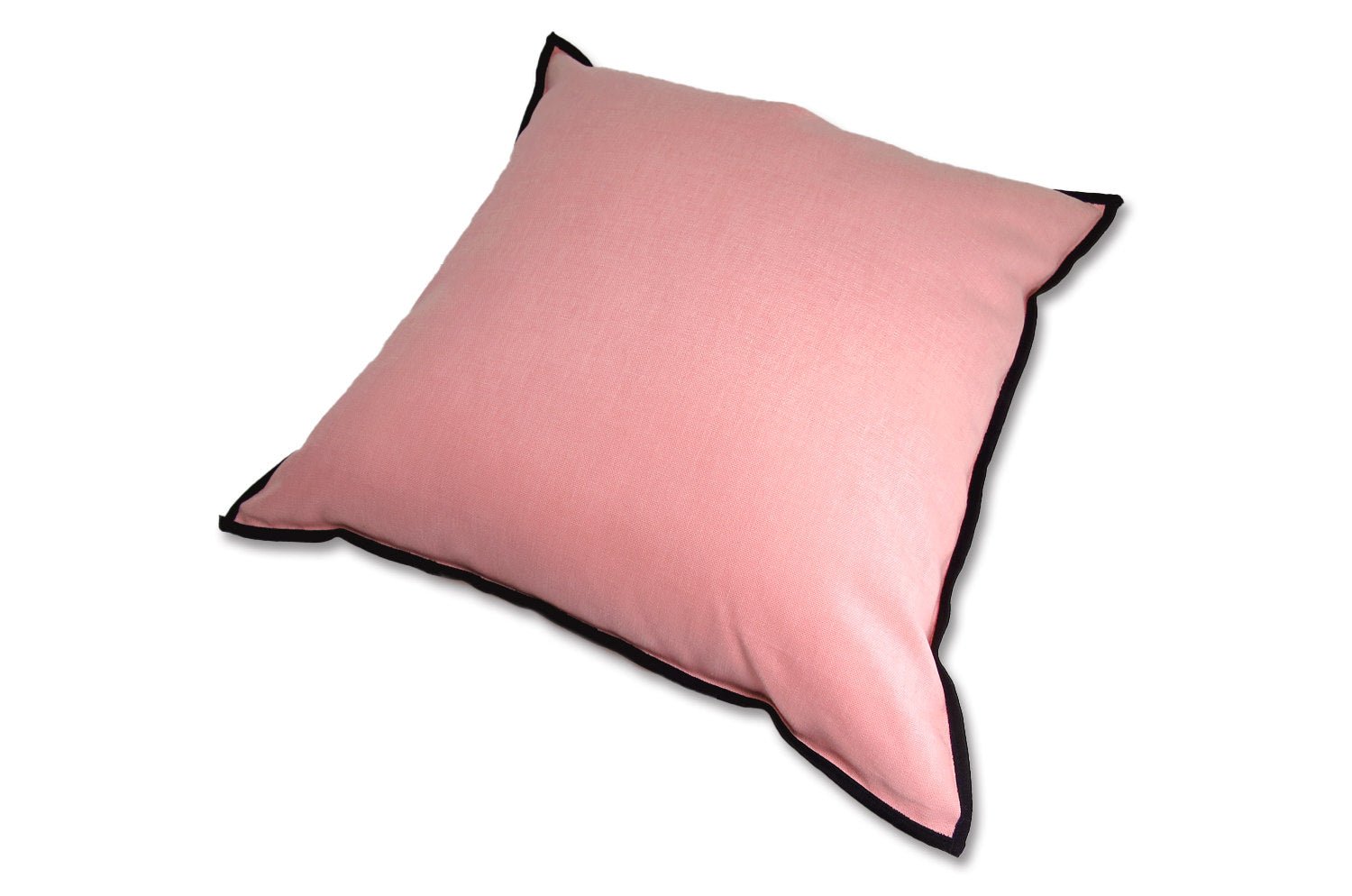 The Italy cotton イタリアブラッシュドコットン クッションカバー フレーム (ライトピンク) 45×45cm - HOUSE OF JAPAN Shop