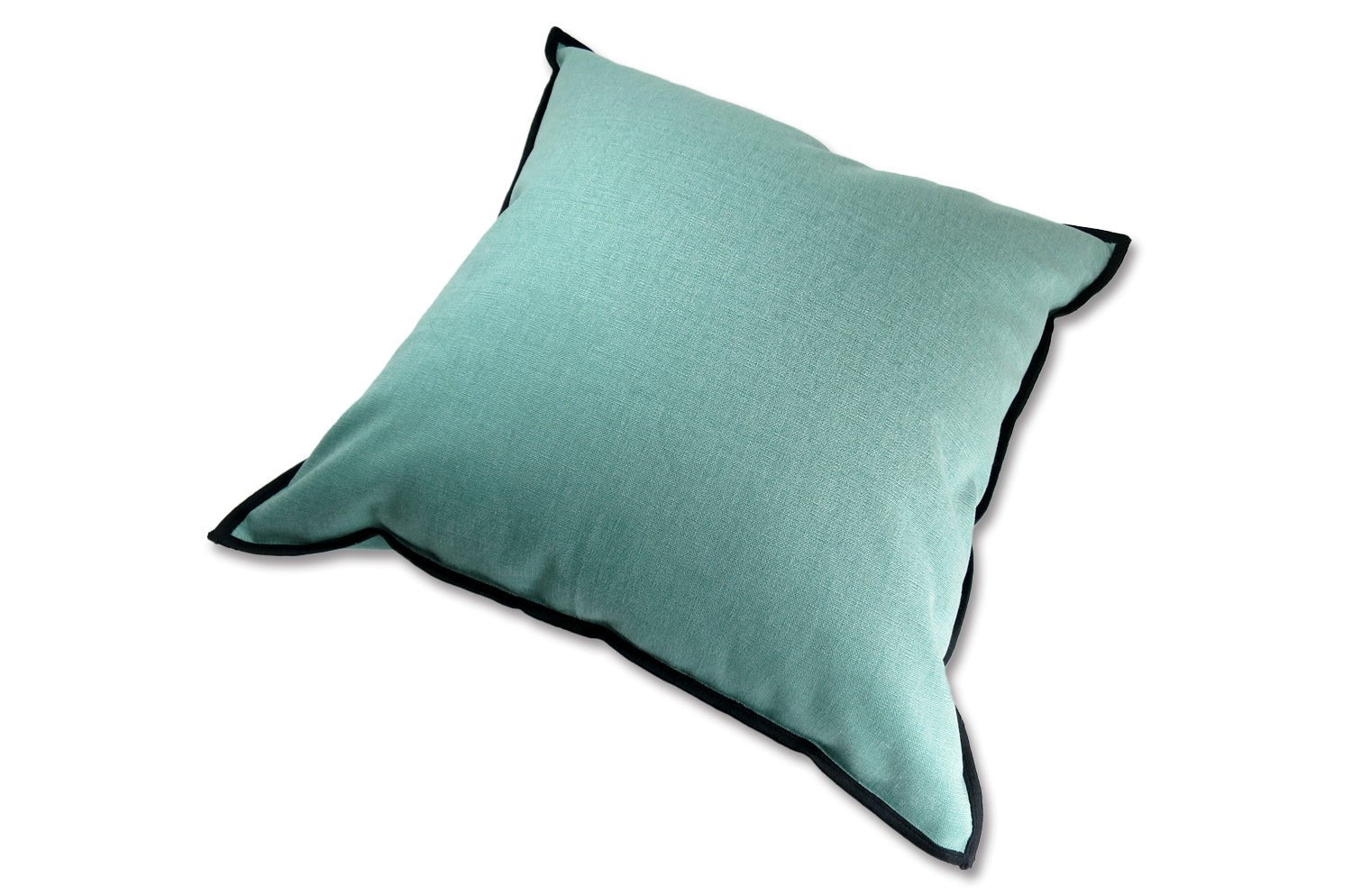 The Italy cotton イタリアブラッシュドコットン クッションカバー フレーム (ライトブルーグリーン) 45×45cm - HOUSE OF JAPAN Shop