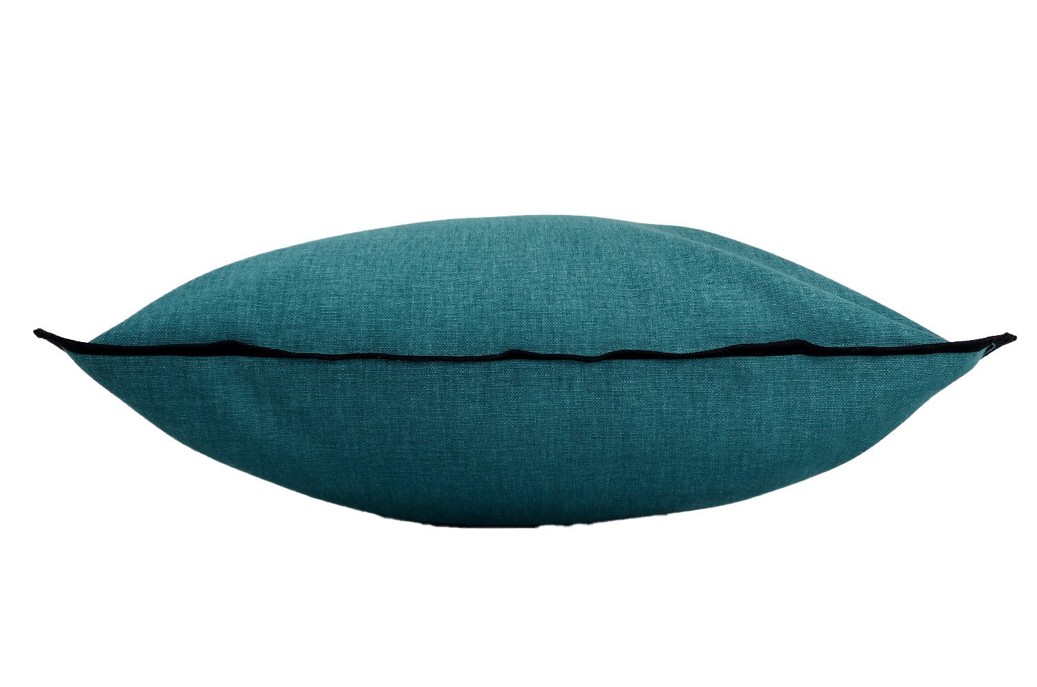 The Italy cotton イタリアブラッシュドコットン クッションカバー フレーム (ダークブルーグリーン) 45×45cm - HOUSE OF JAPAN Shop