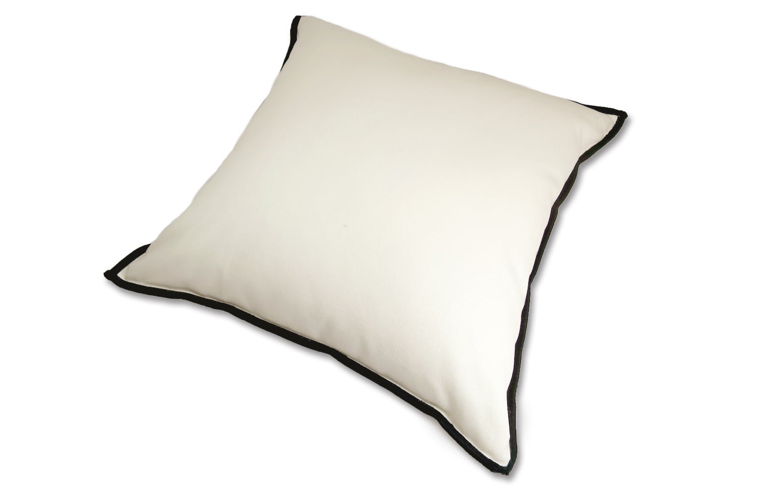 The Italy cotton イタリアブラッシュドコットン クッションカバー フレーム (ナチュラルホワイト) 45×45cm - HOUSE OF JAPAN Shop