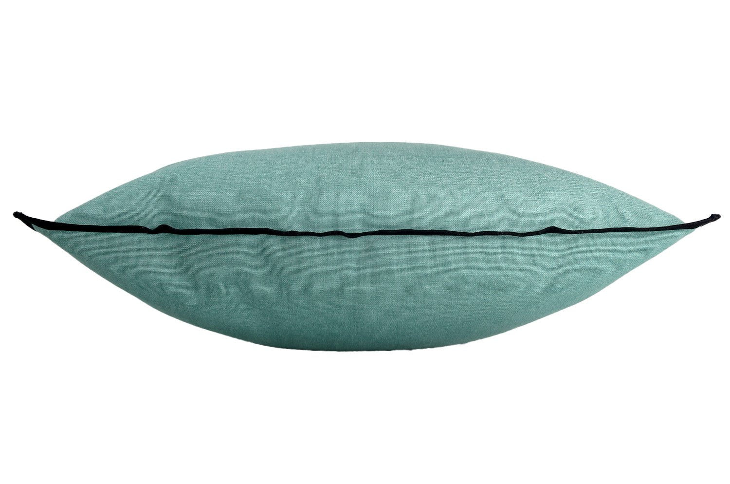 The Italy cotton イタリアブラッシュドコットン クッションカバー フレーム (ライトブルーグリーン) 45×45cm - HOUSE OF JAPAN Shop