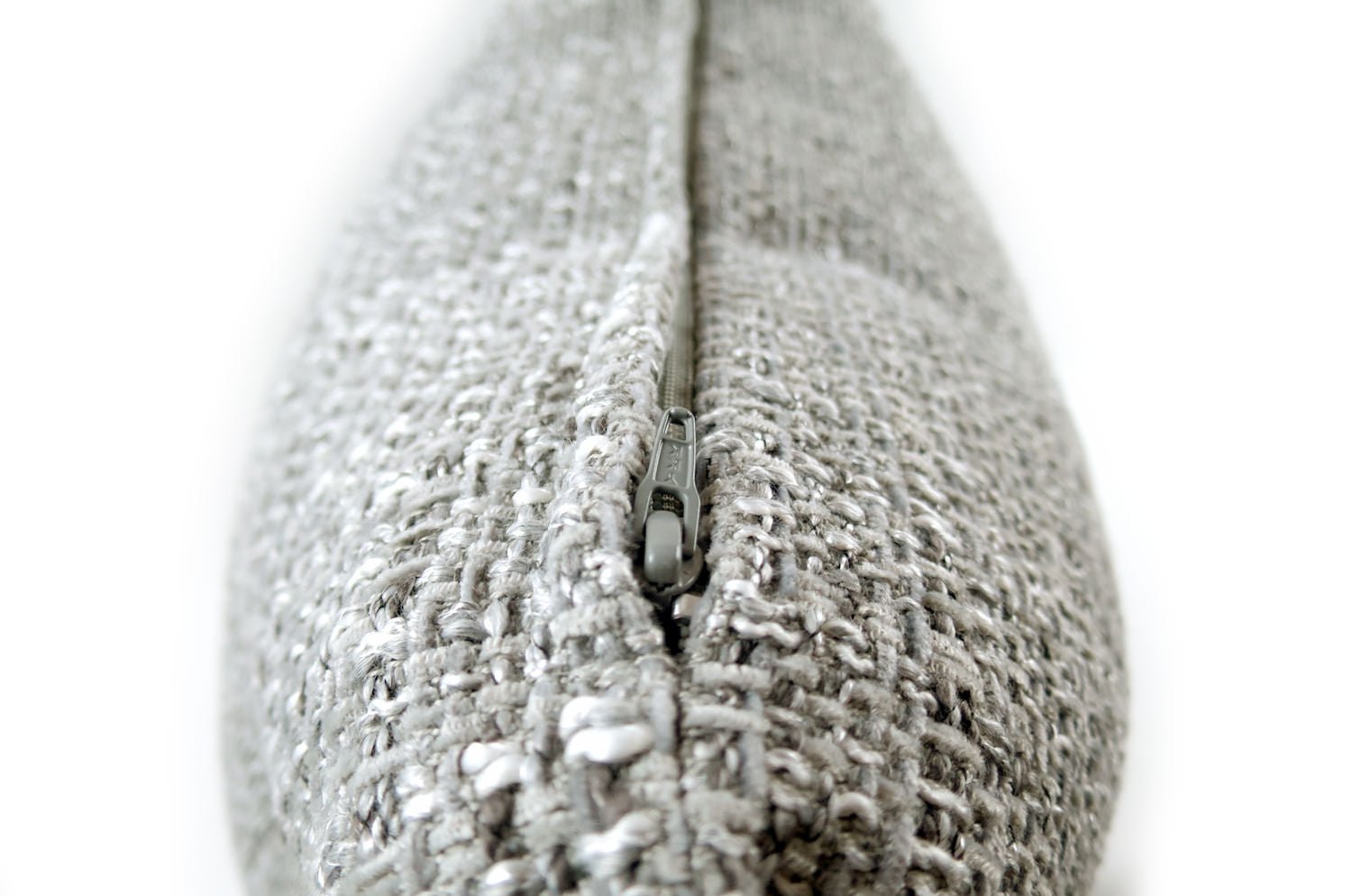 The Jacquard ジャカードフリンジクッションカバー グレー 45×45cm - HOUSE OF JAPAN Shop