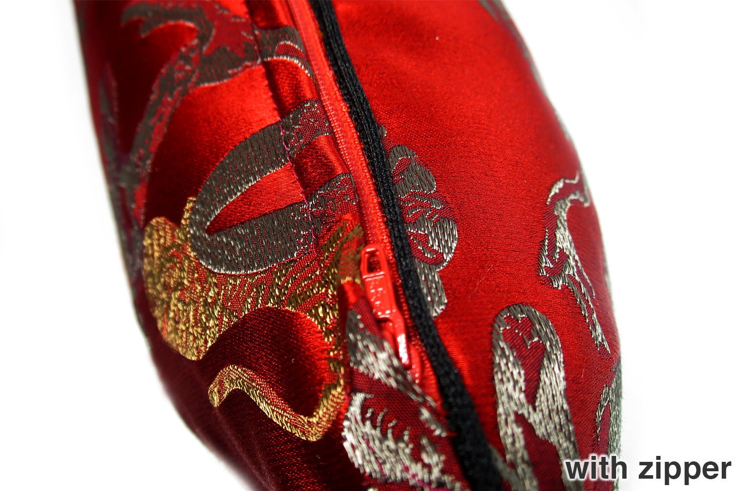 The JEREVAN アルマーニカーザ エレバン パイピングクッション(ルビーレッド) 44×30cm 中材付 - HOUSE OF JAPAN Shop