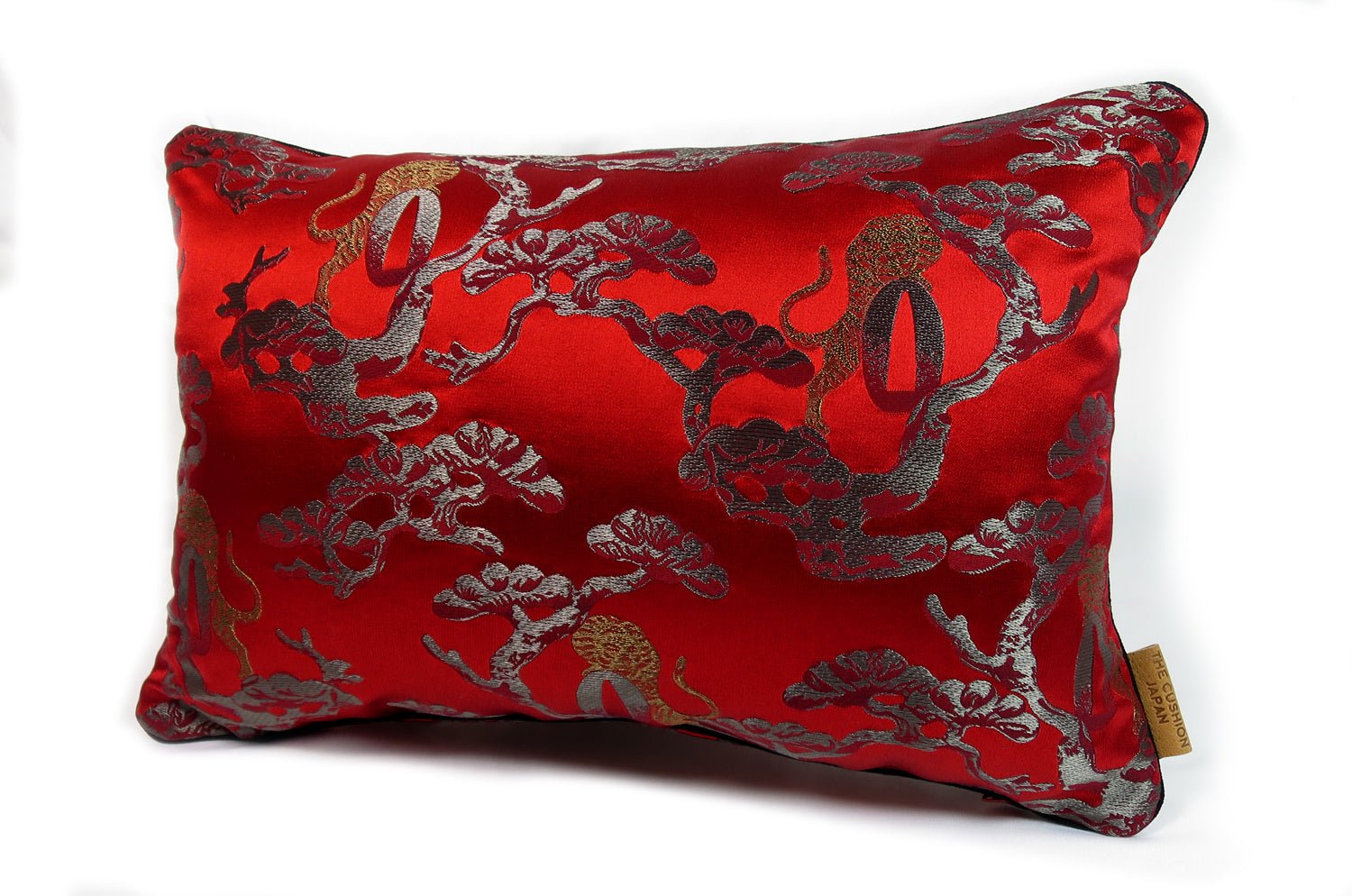 The JEREVAN アルマーニカーザ エレバン パイピングクッション(ルビーレッド) 44×30cm 中材付 - HOUSE OF JAPAN Shop