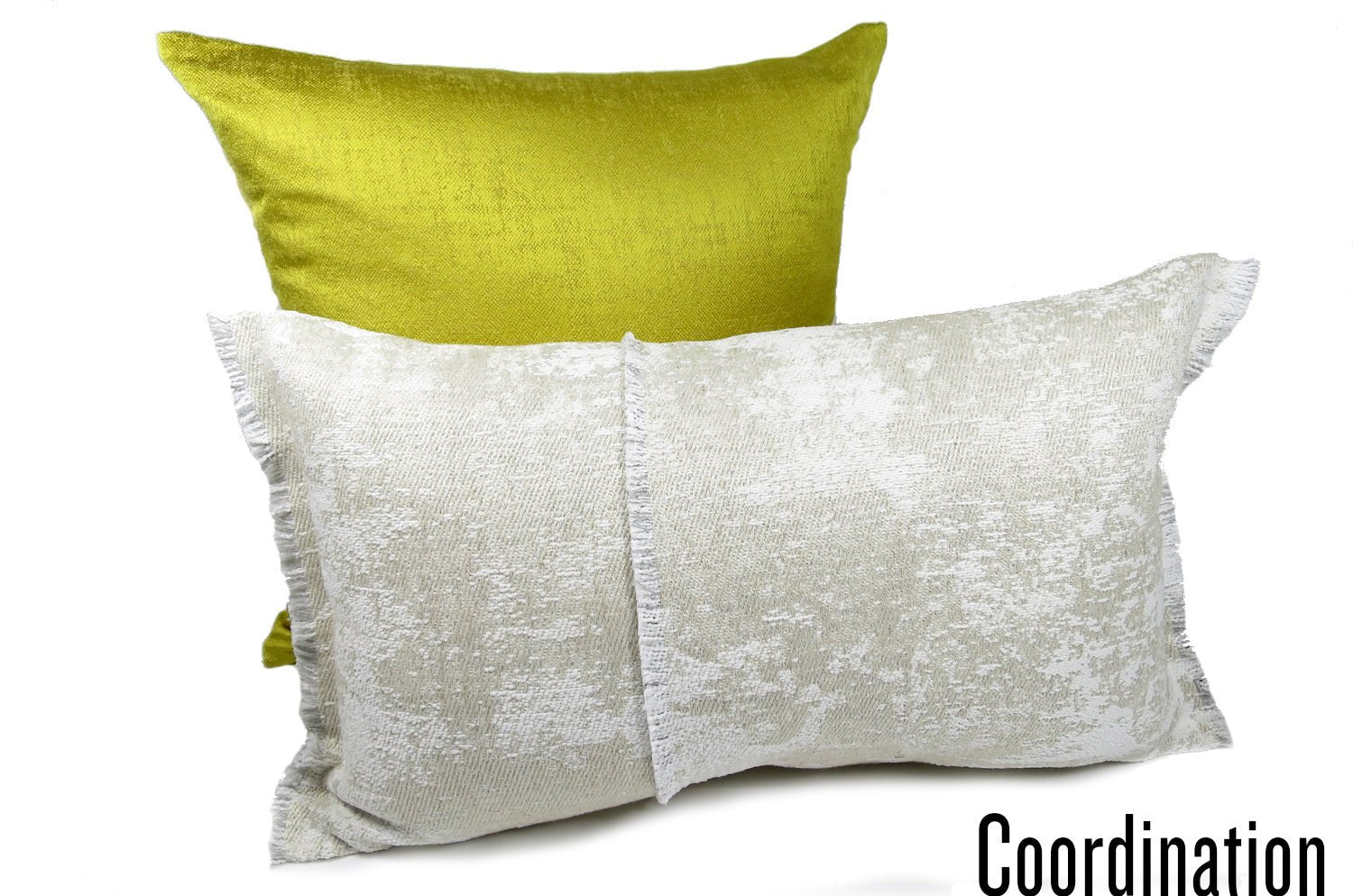 The Joinville イタリア製高級リネン混 フリンジクッション 50×30cm 中材付 - HOUSE OF JAPAN Shop