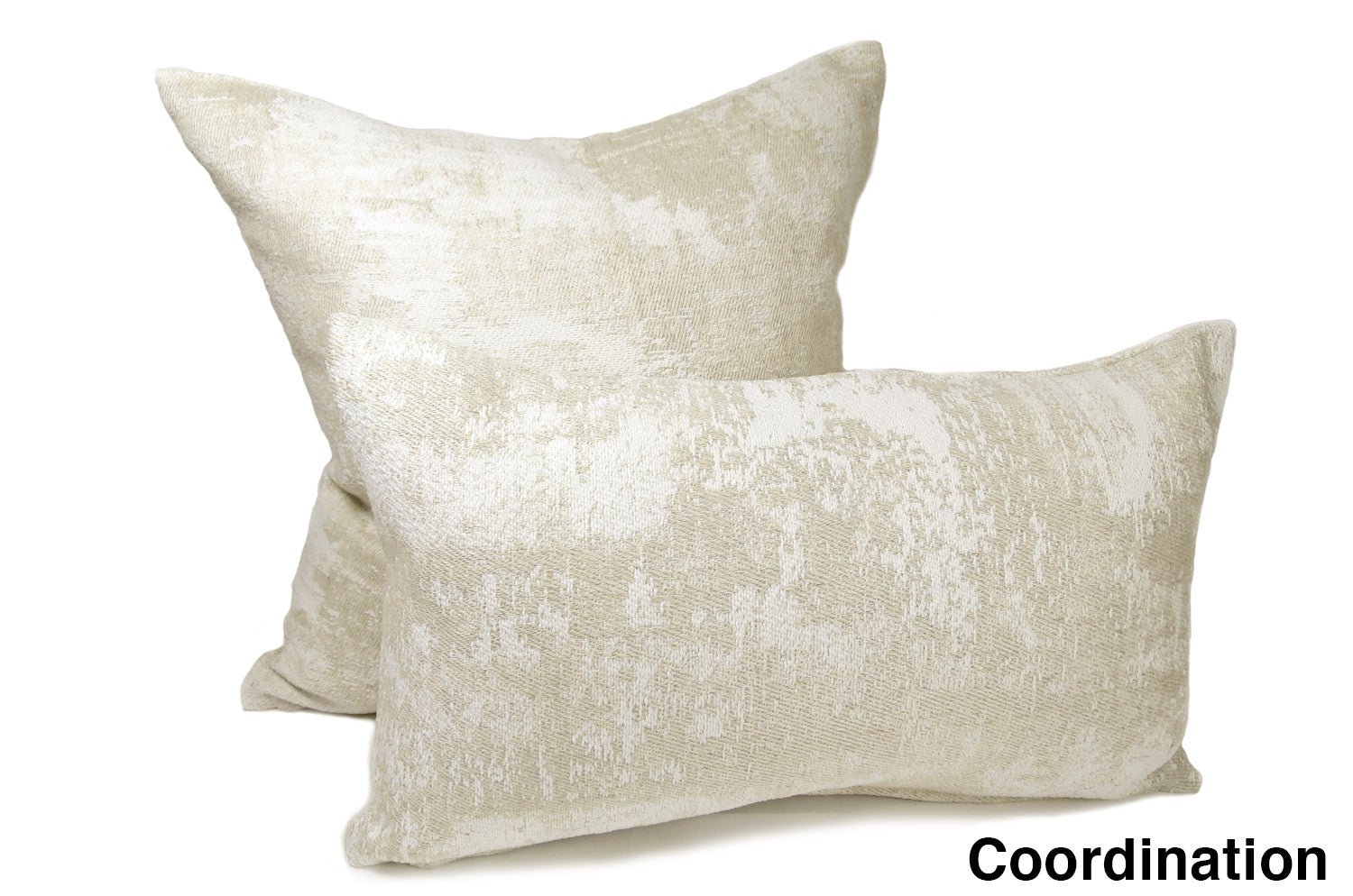 The Joinville イタリア製高級リネン混生地クッション Milk Latte 50×30cm 中材付 - HOUSE OF JAPAN Shop
