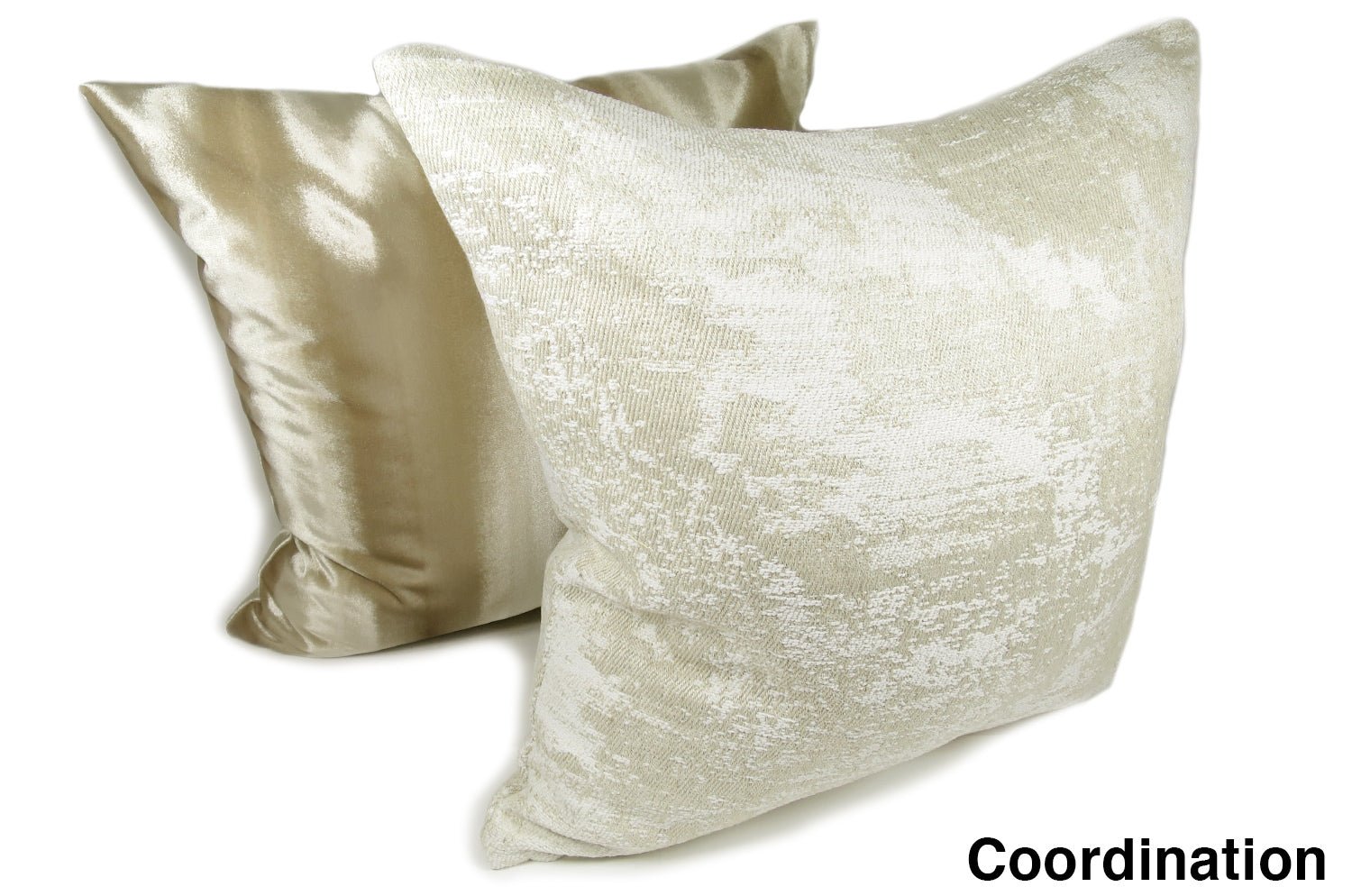 The Joinville イタリア製高級リネン混クッションカバー MilkLatte 50×50cm - HOUSE OF JAPAN Shop