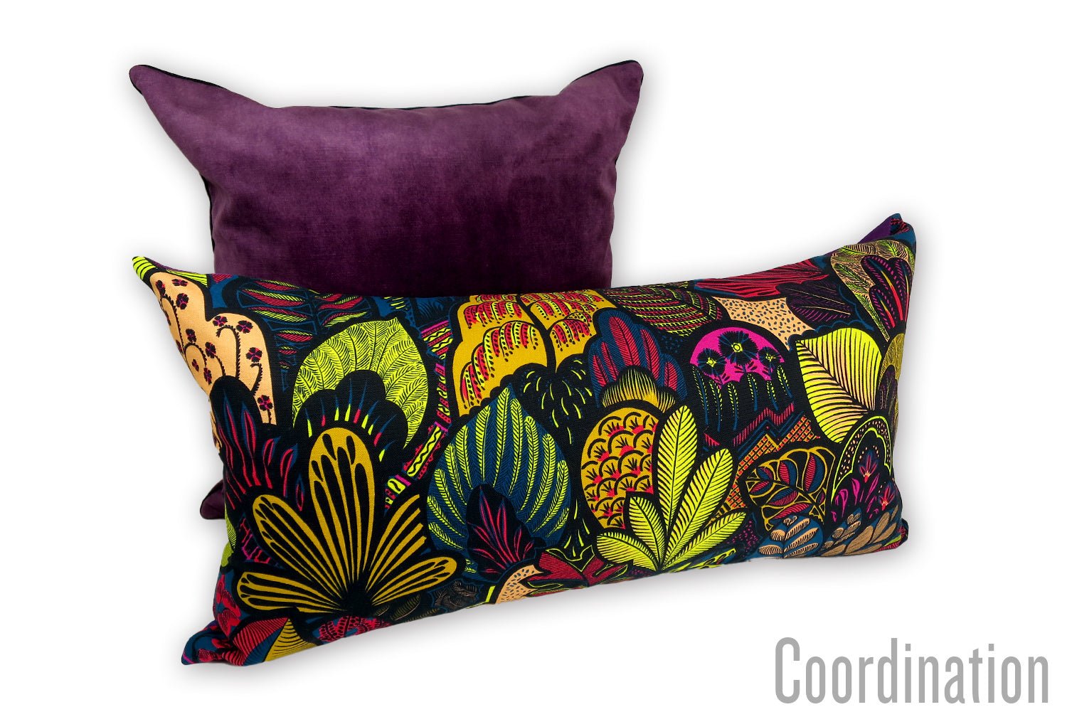 The JOSEPHINE ジョセフィーヌ フレンチコットン横長クッション 65×35cm 中材付 - HOUSE OF JAPAN Shop