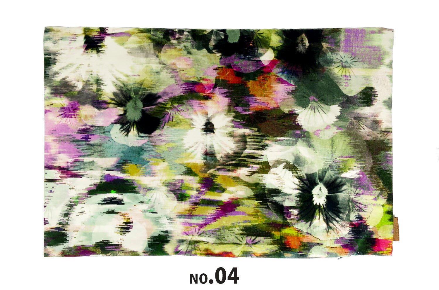 The Kansai Velvet Zinnia カンサイベルベット クッション (NO.04) 60×40cm 中材付 - HOUSE OF JAPAN Shop