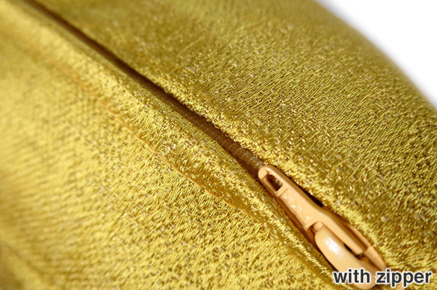 The KEY シャインクッションカバー (マスタード) 40×40cm - HOUSE OF JAPAN Shop