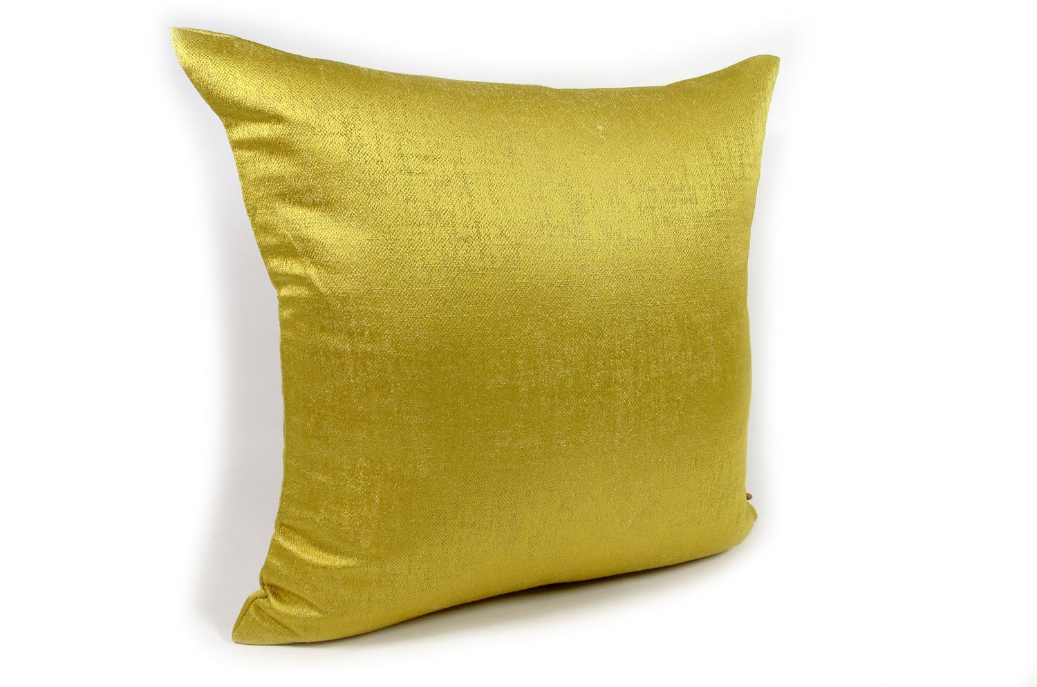 The KEY シャインクッションカバー (マスタード) 40×40cm - HOUSE OF JAPAN Shop