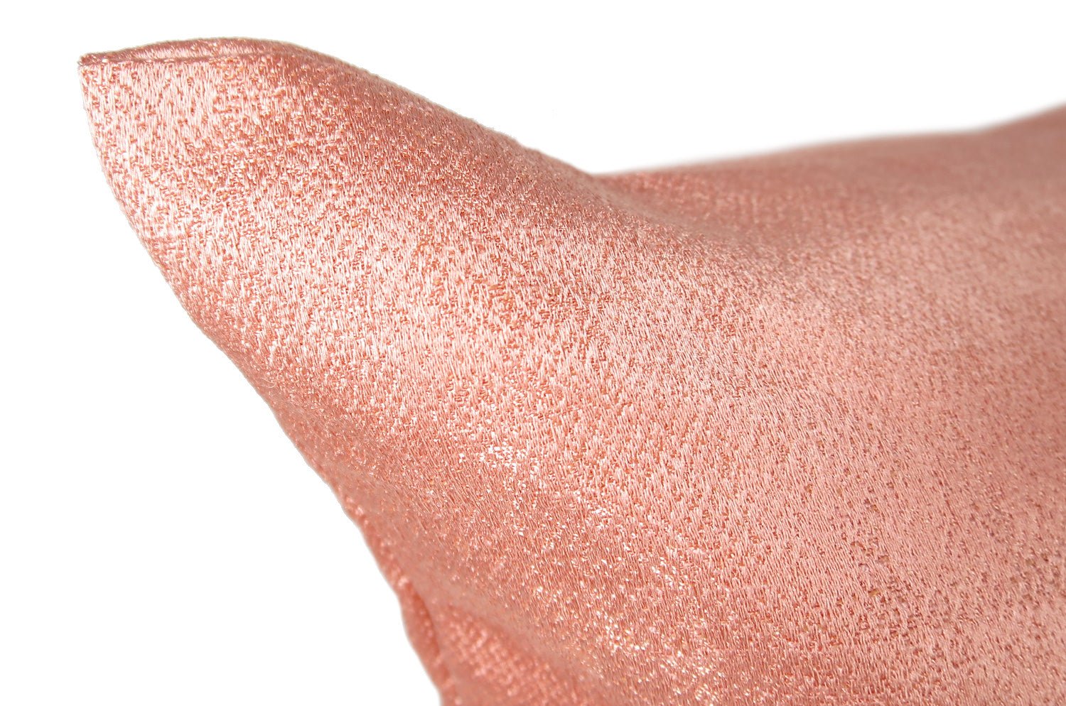 The KEY シャインクッションカバー (コーラルピンク) 40×40cm - HOUSE OF JAPAN Shop