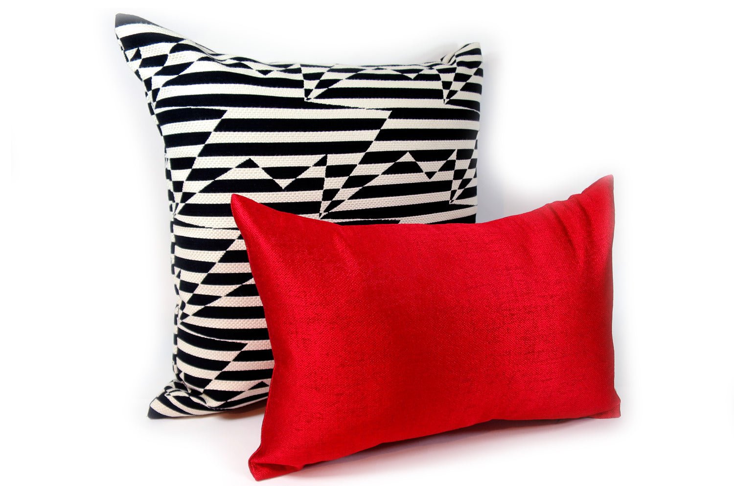 The KEY シャインクッション (ルージュレッド) 45×30cm 中材付 - HOUSE OF JAPAN Shop