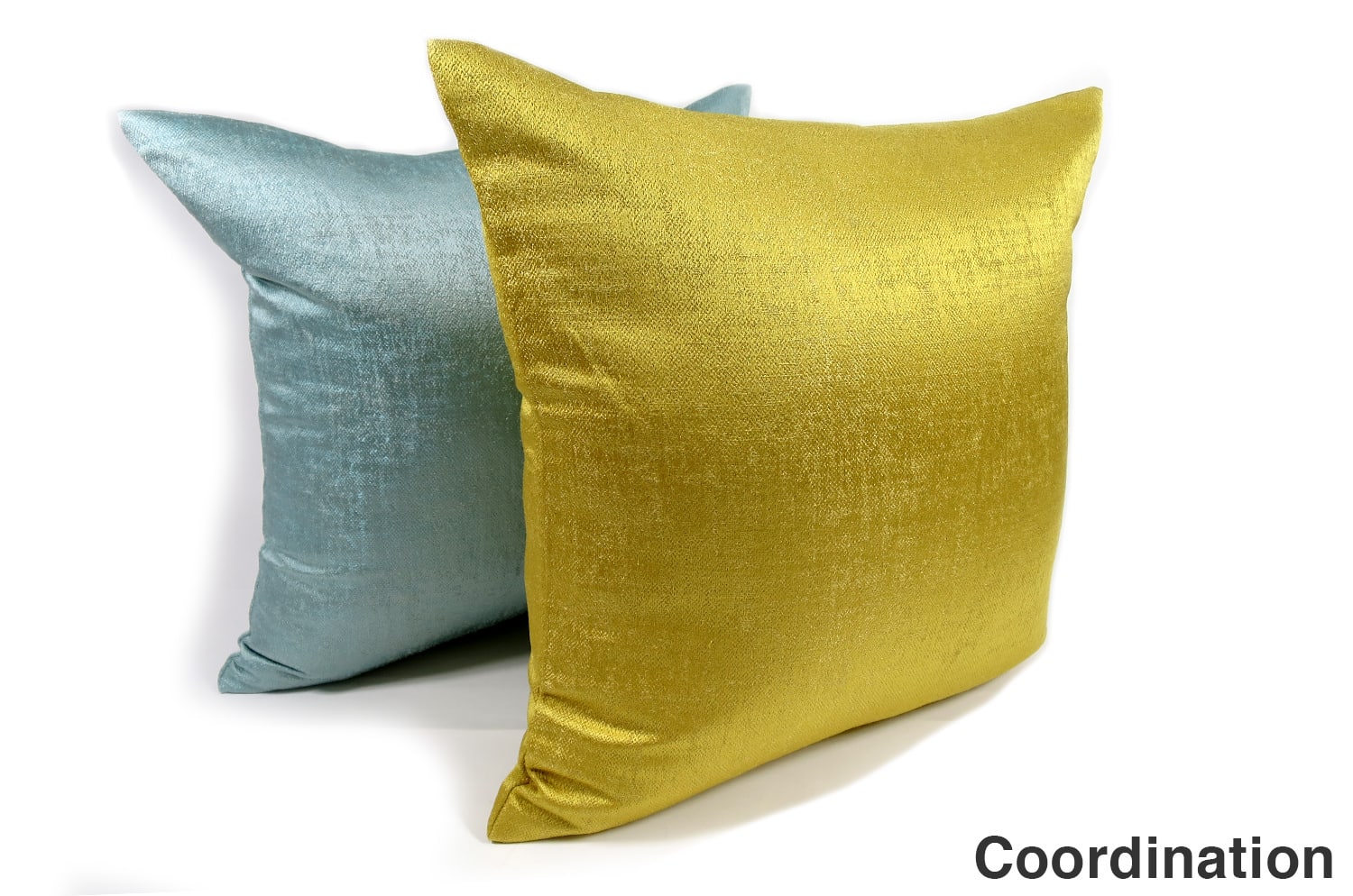 The KEY シャインクッションカバー (マスタード) 45×45cm - HOUSE OF JAPAN Shop