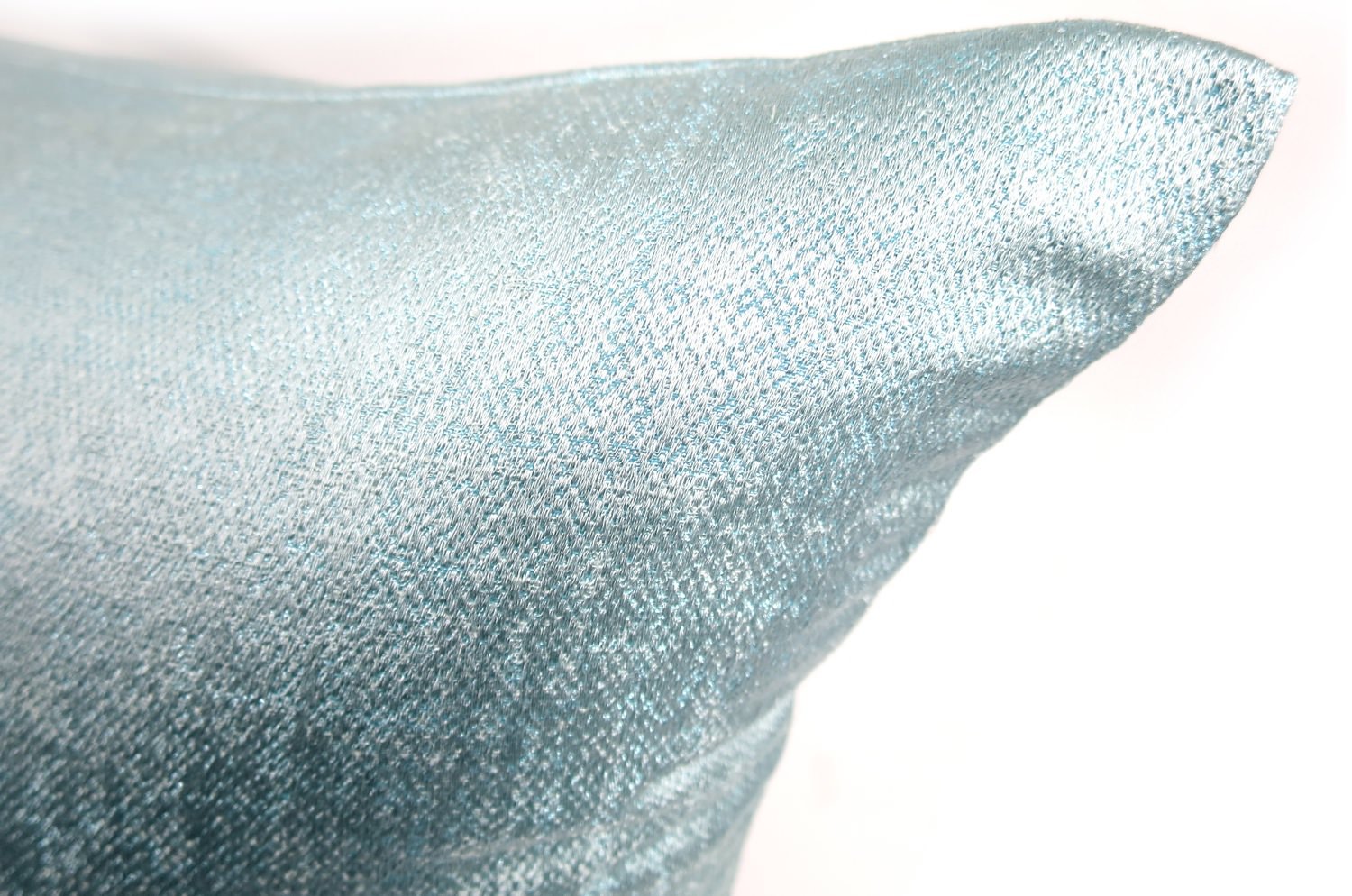 The KEY シャインクッションカバー (スカイブルー) 45×45cm - HOUSE OF JAPAN Shop