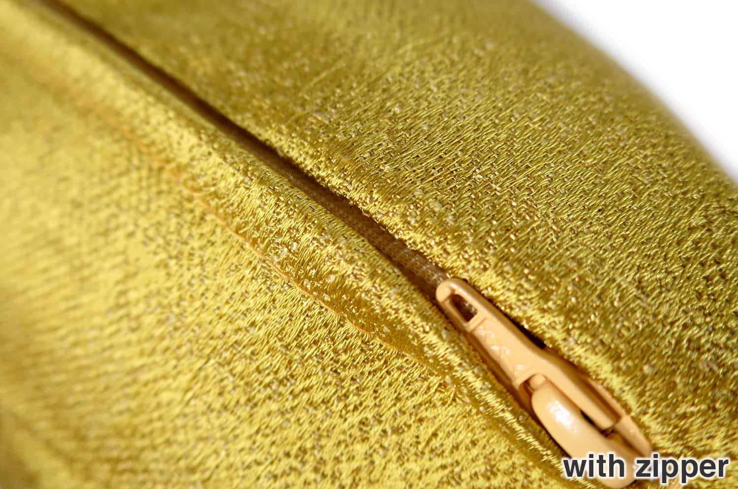 The KEY シャインクッションカバー (マスタード) 45×45cm - HOUSE OF JAPAN Shop