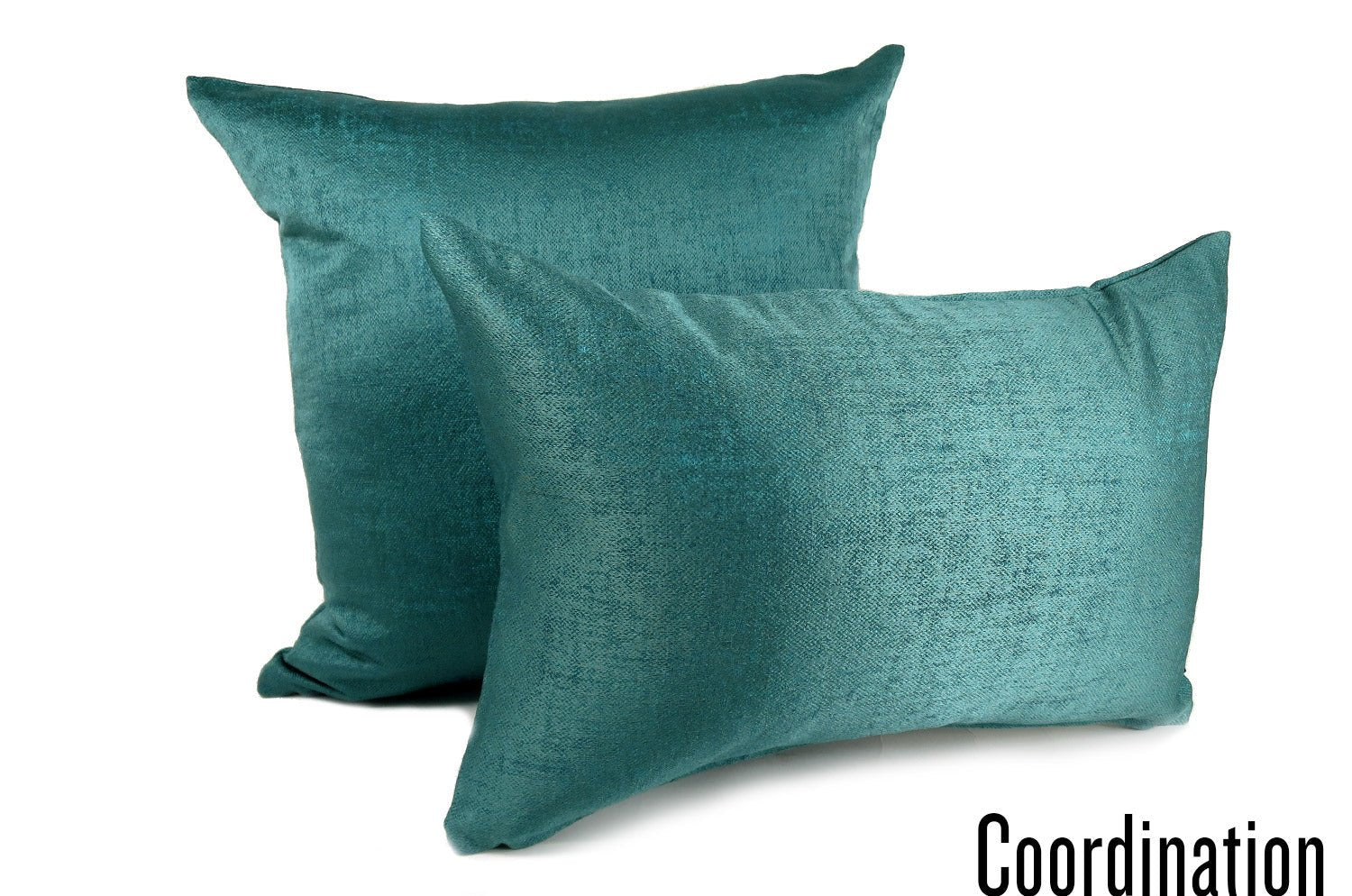 The KEY シャインクッション (バルテック) bluegreen 45×30cm 中材付 - HOUSE OF JAPAN Shop