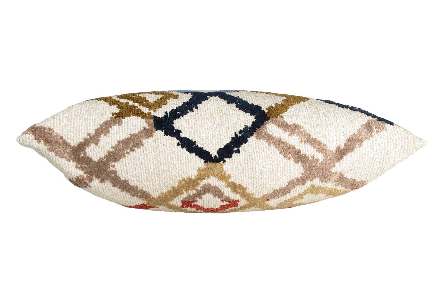 The KHEOPS ケオプス フレンチブークレ ダイヤモンド柄横長クッション 51×32cm 中材付 - HOUSE OF JAPAN Shop