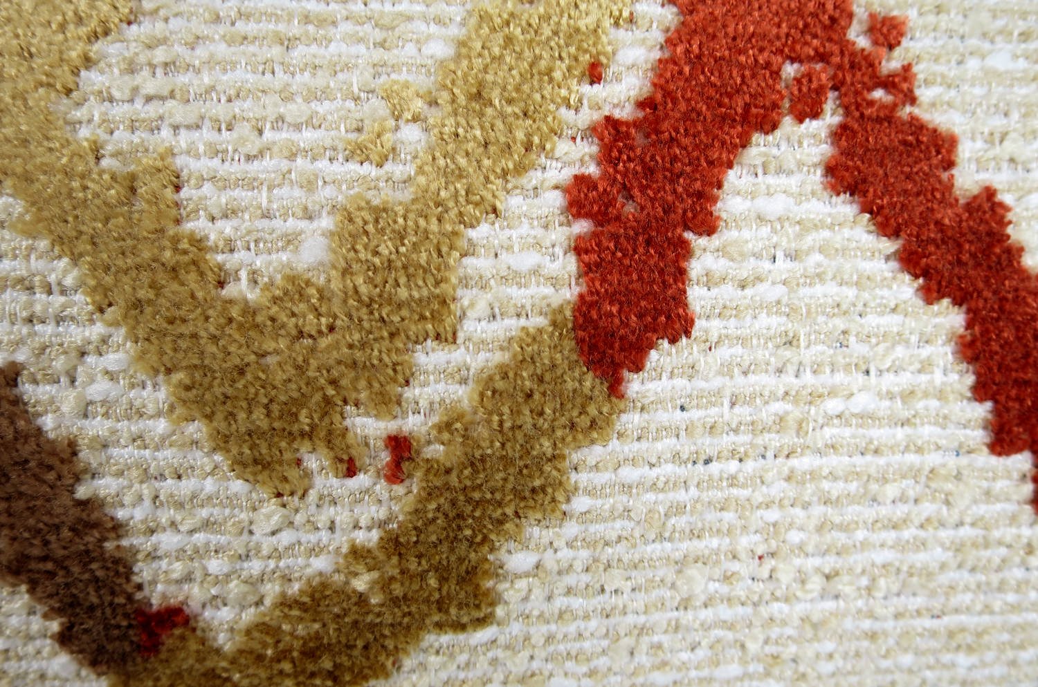 The KHEOPS ケオプス フレンチブークレ ダイヤモンド柄横長クッション 65×29cm 中材付 - HOUSE OF JAPAN Shop