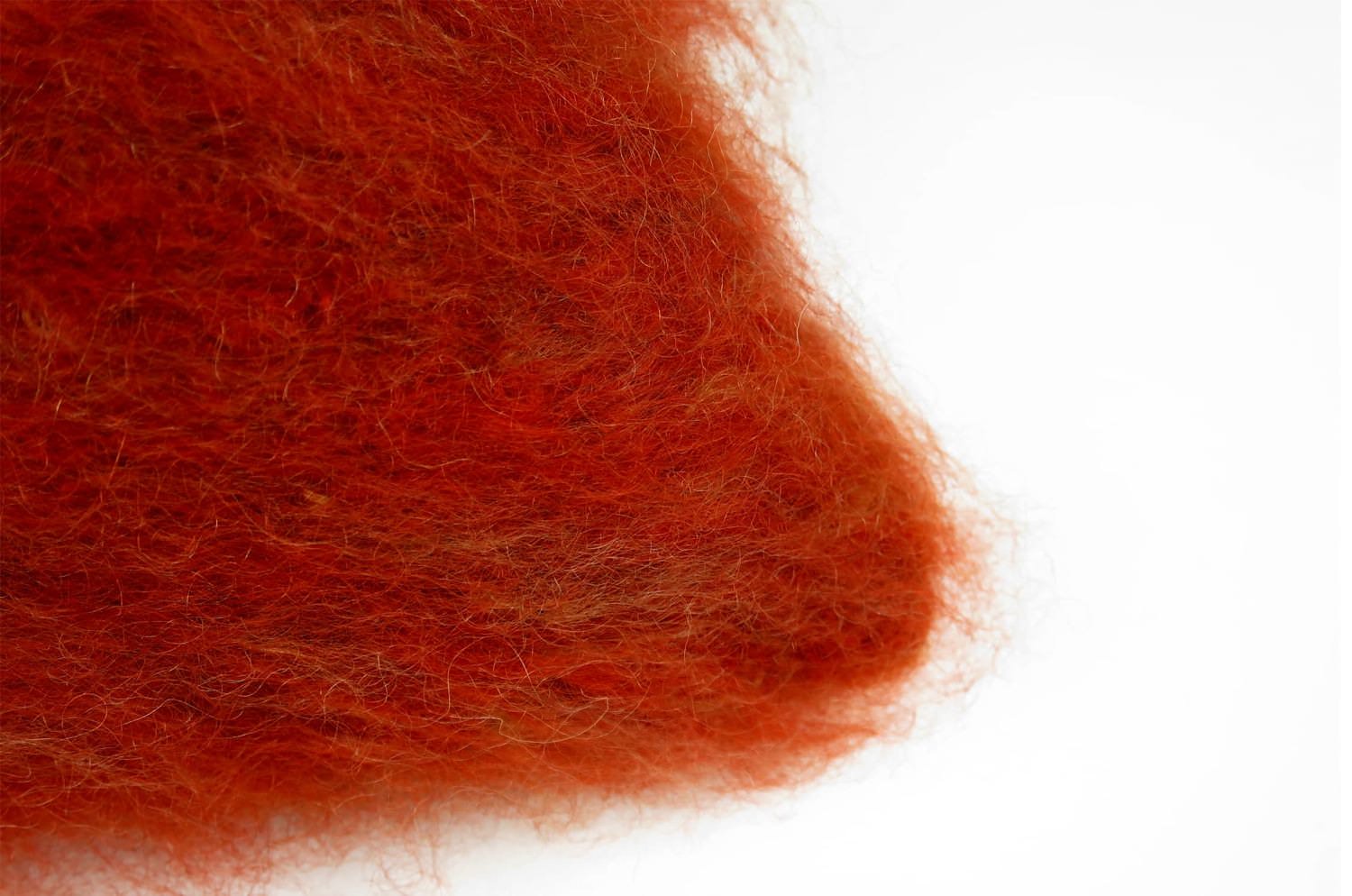 The Kid Mohair BALMUIRキッドモヘアクッションカバー ブリック 50×50cm - HOUSE OF JAPAN Shop