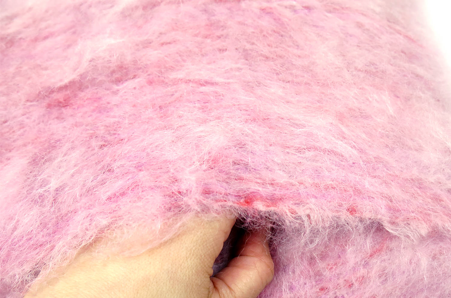 The Kid Mohair BALMUIR キッドモヘアクッションカバー ピンク 50×50cm - HOUSE OF JAPAN Shop