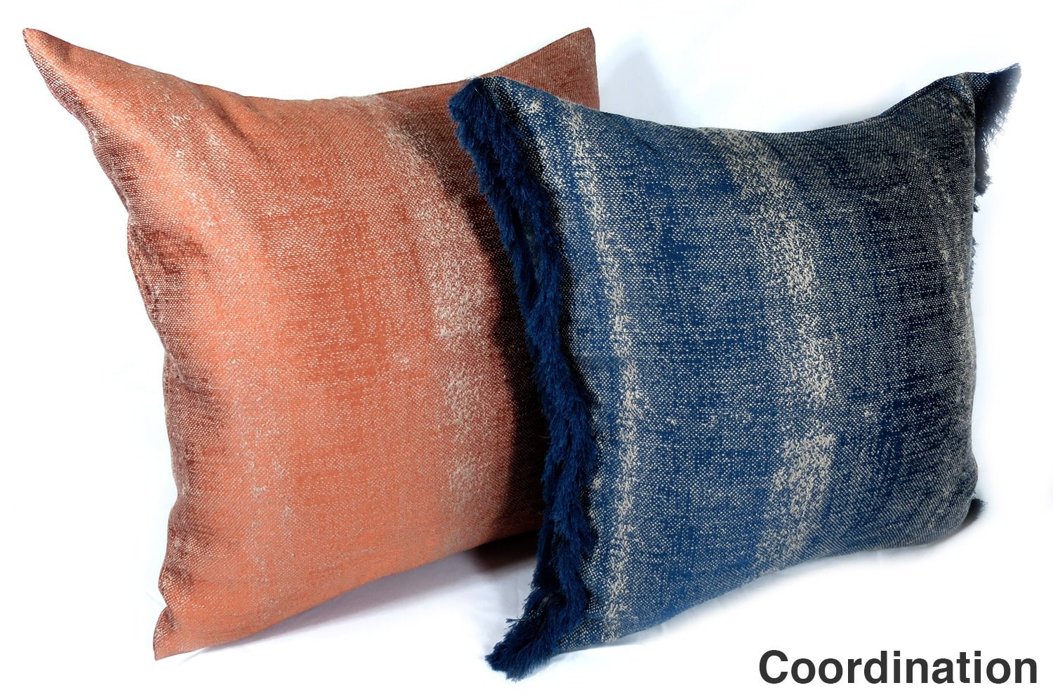 The KIM スモーキーストライプ クッションカバー (マルサラブリック) 40×40cm - HOUSE OF JAPAN Shop