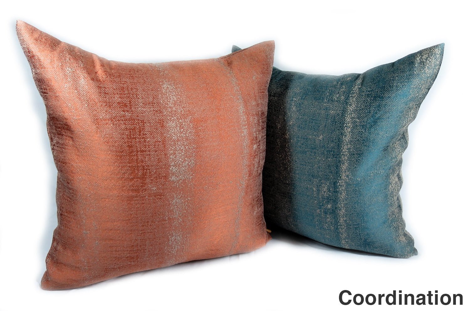 The KIM スモーキーストライプ クッションカバー (マルサラブリック) 40×40cm - HOUSE OF JAPAN Shop