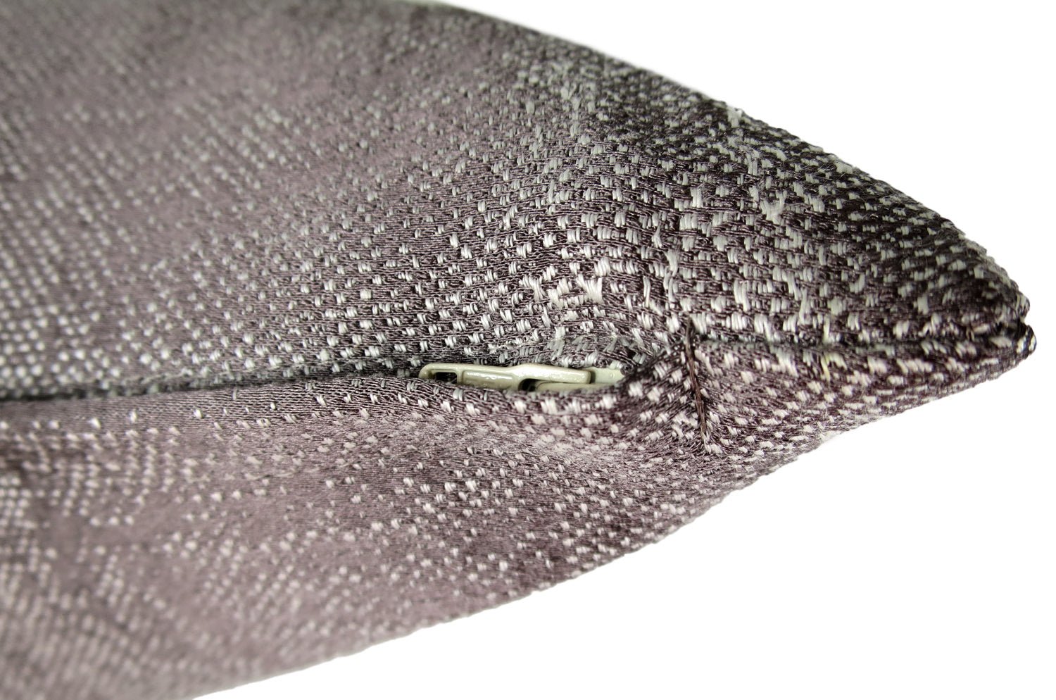 The KIM スモーキーストライプ クッションカバー (チャコールシルバー) 40×40cm - HOUSE OF JAPAN Shop