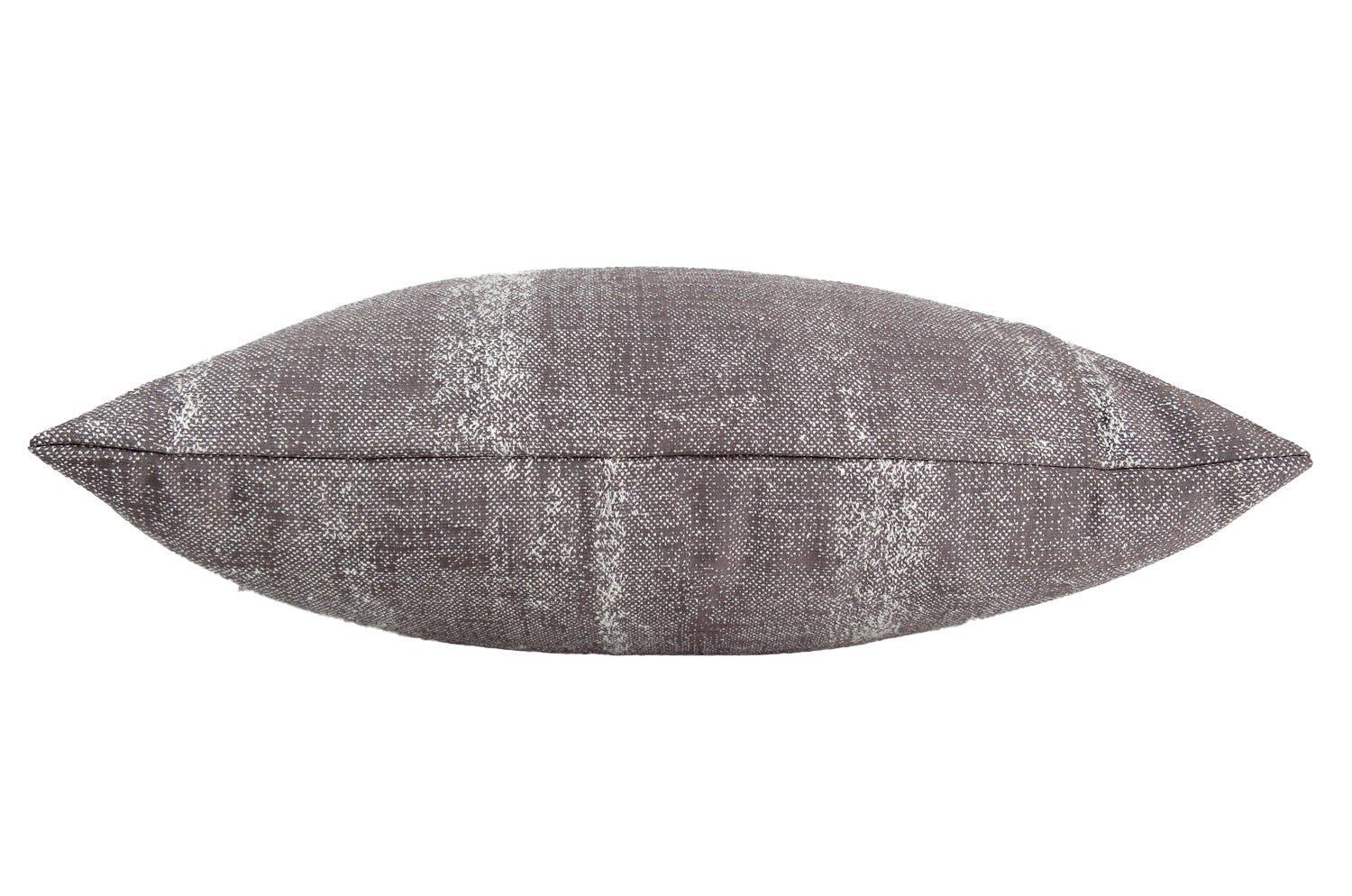 The KIM スモーキーストライプ クッション (チャコールシルバー) 45×30cm 中材付 - HOUSE OF JAPAN Shop