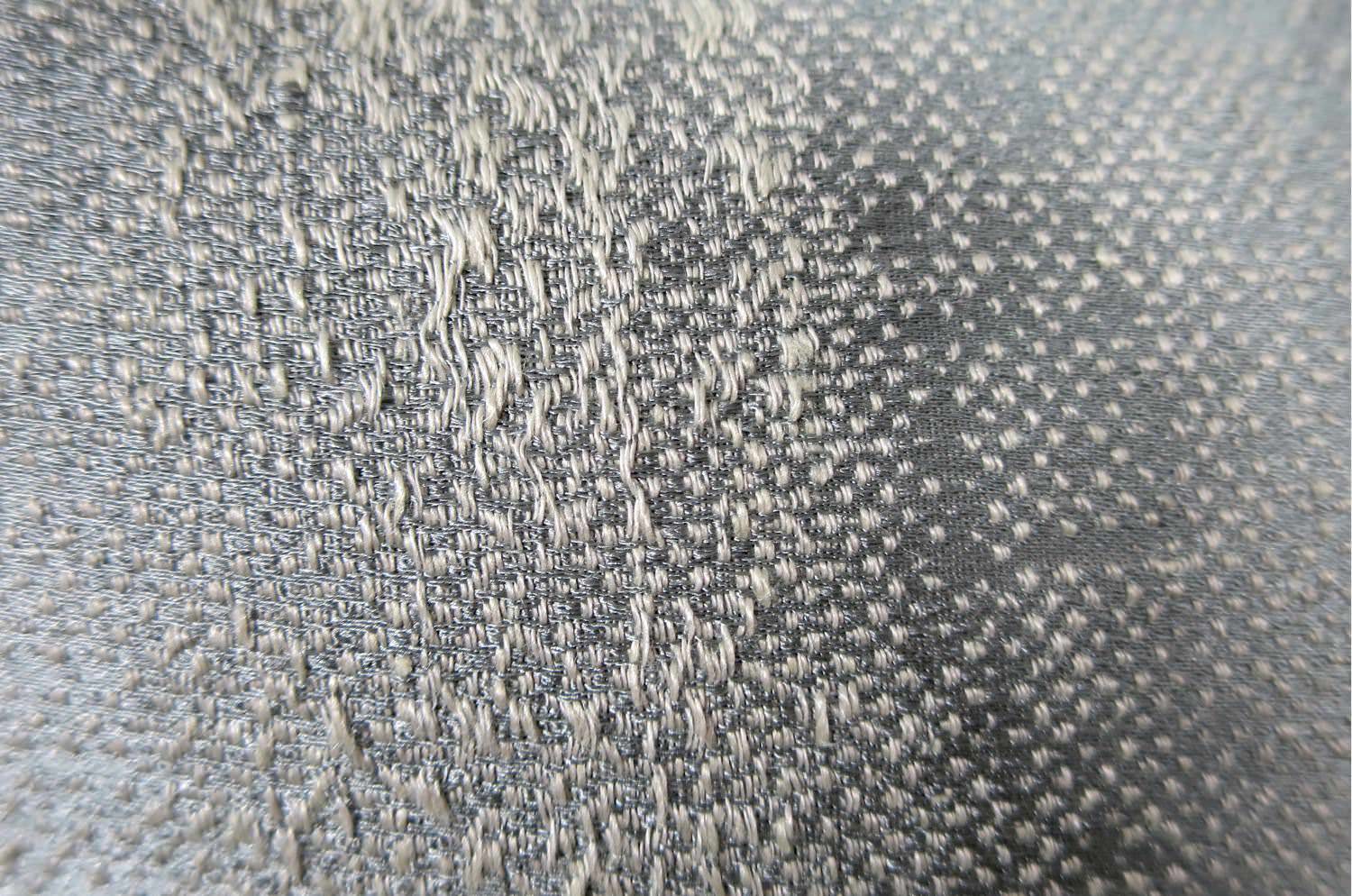 The KIM スモーキーストライプ クッションカバー (アクア) 45×45cm - HOUSE OF JAPAN Shop