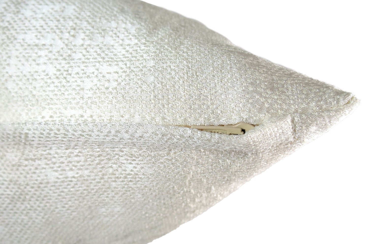 The KIM スモーキーストライプ クッションカバー (ピュアスノー) 45×45cm - HOUSE OF JAPAN Shop