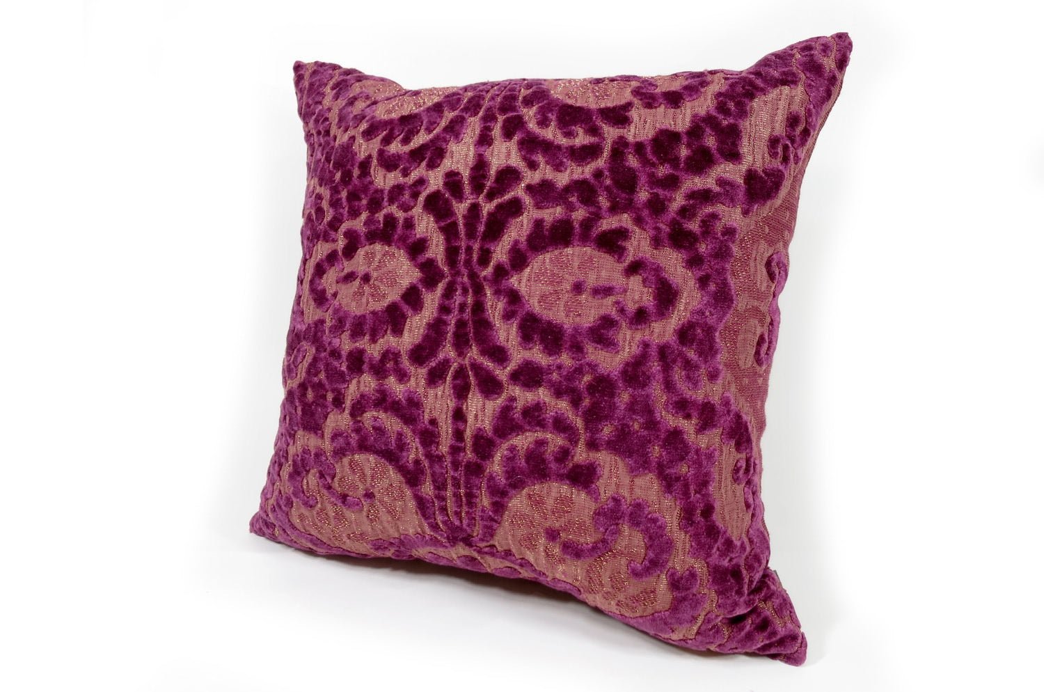 The KONICK コーニックジャカードベルベットクッションカバー ワイン 50×50cm - HOUSE OF JAPAN Shop