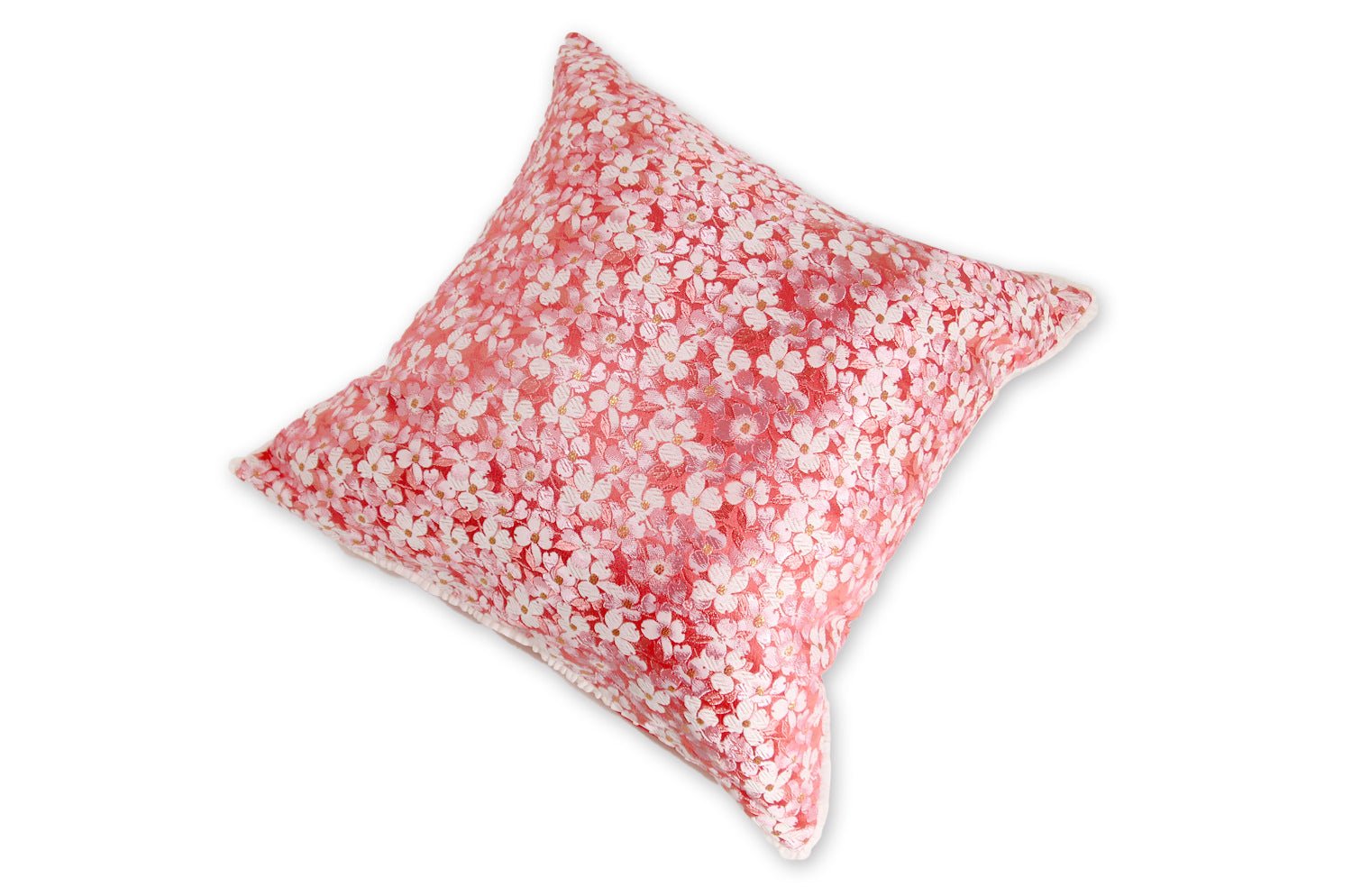 The Kyoto SAKURA 嵯峨野桜 サクラ 西陣織 クッションカバー 45×45cm - HOUSE OF JAPAN Shop