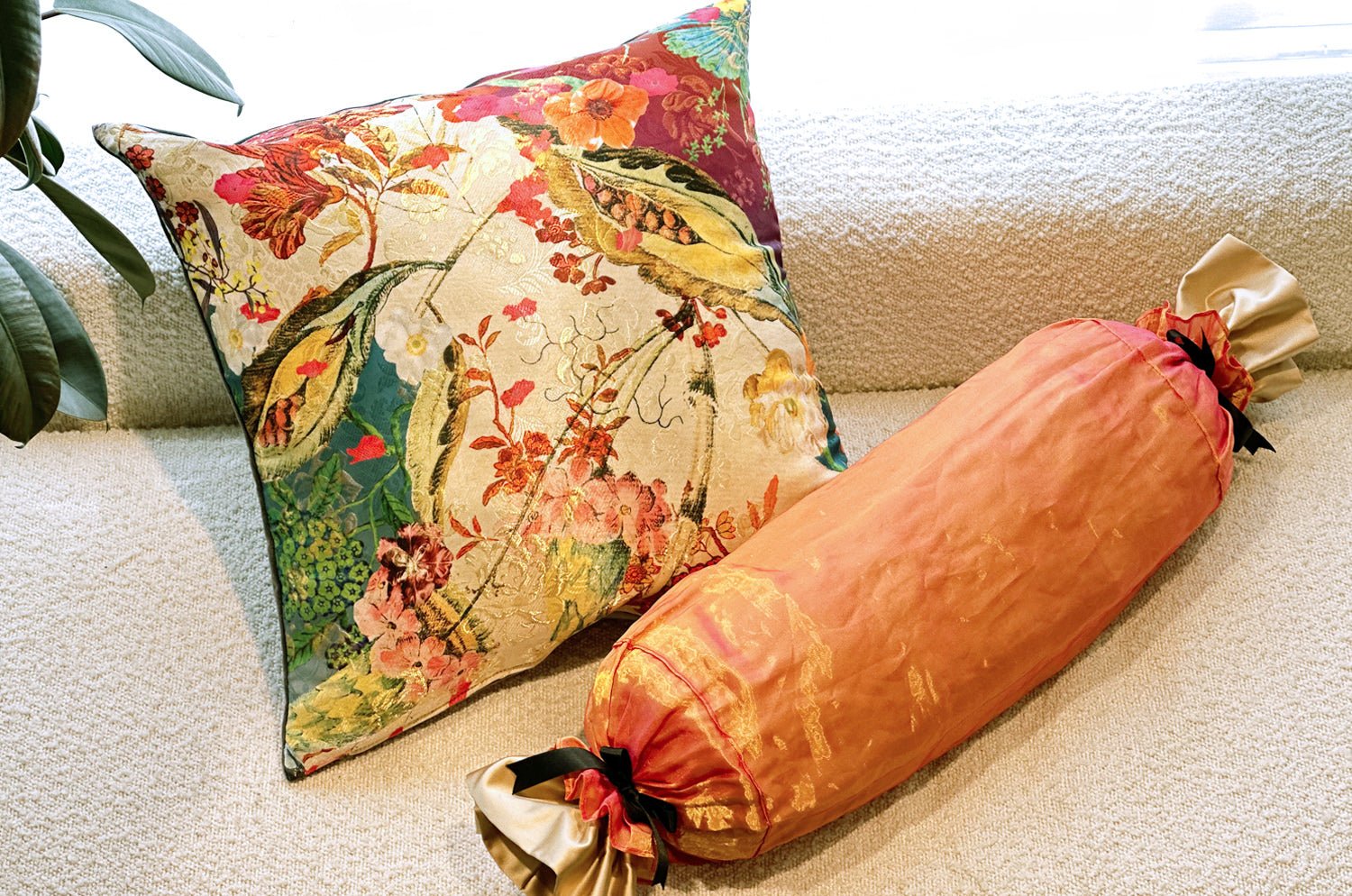 The LARA CIXI ヤコブシュレイファー&フィスバファブリッククッション No.02 50×50cm 中材付 - HOUSE OF JAPAN Shop