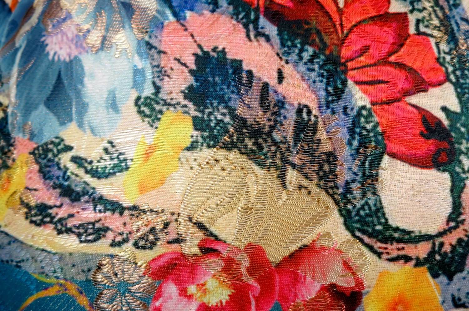 The LARA CIXI ヤコブシュレイファー&フィスバファブリッククッション No.03 50×50cm 中材付 - HOUSE OF JAPAN Shop
