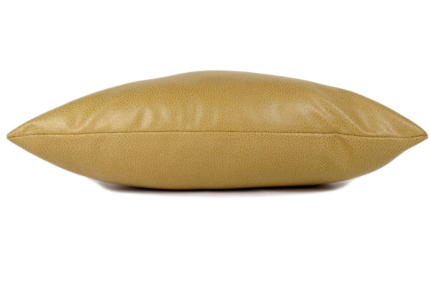 The Leather キャメルレザー&ラッカーニジップクッション 45×30cm 中材付 - HOUSE OF JAPAN Shop