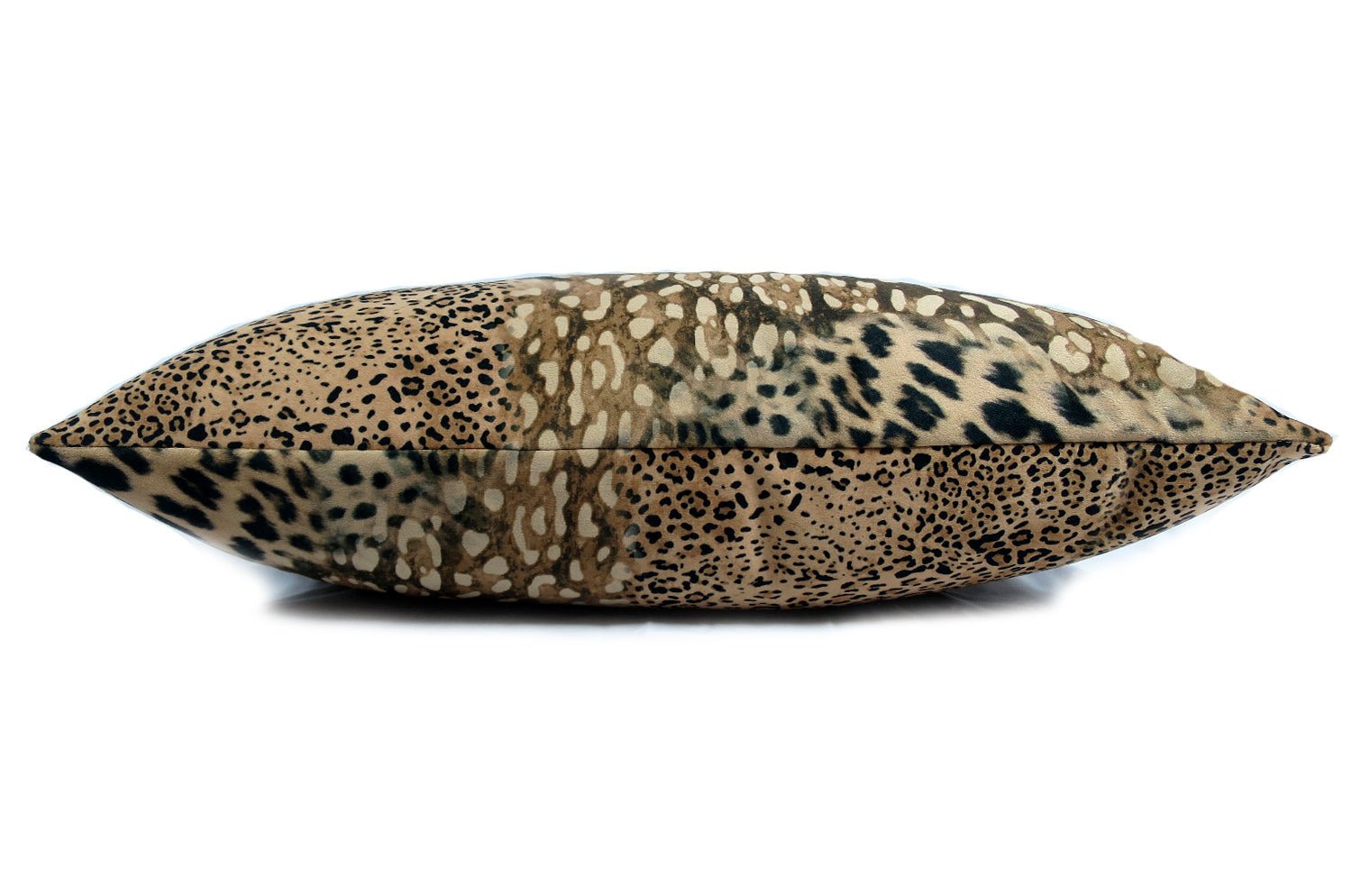 The Leopard スペイン製 起毛スエード調 ヒョウ柄クッション 50×30cm 中材付 - HOUSE OF JAPAN Shop