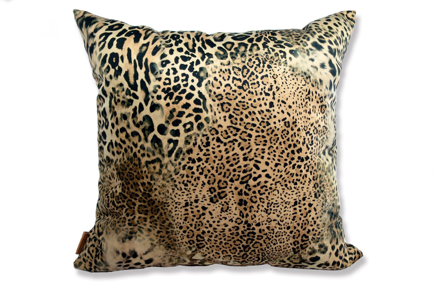 The Leopard スペイン製 起毛スエード調 ヒョウ柄クッションカバー 50×50cm - HOUSE OF JAPAN Shop