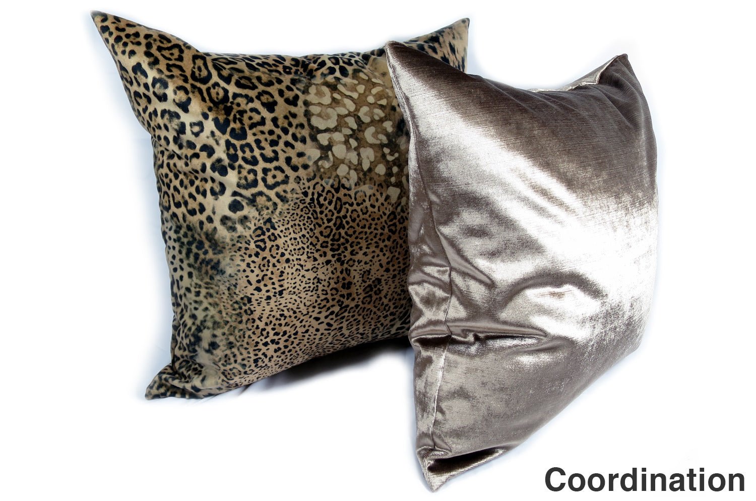 The Leopard スペイン製 起毛スエード調 ヒョウ柄クッションカバー 50×50cm - HOUSE OF JAPAN Shop