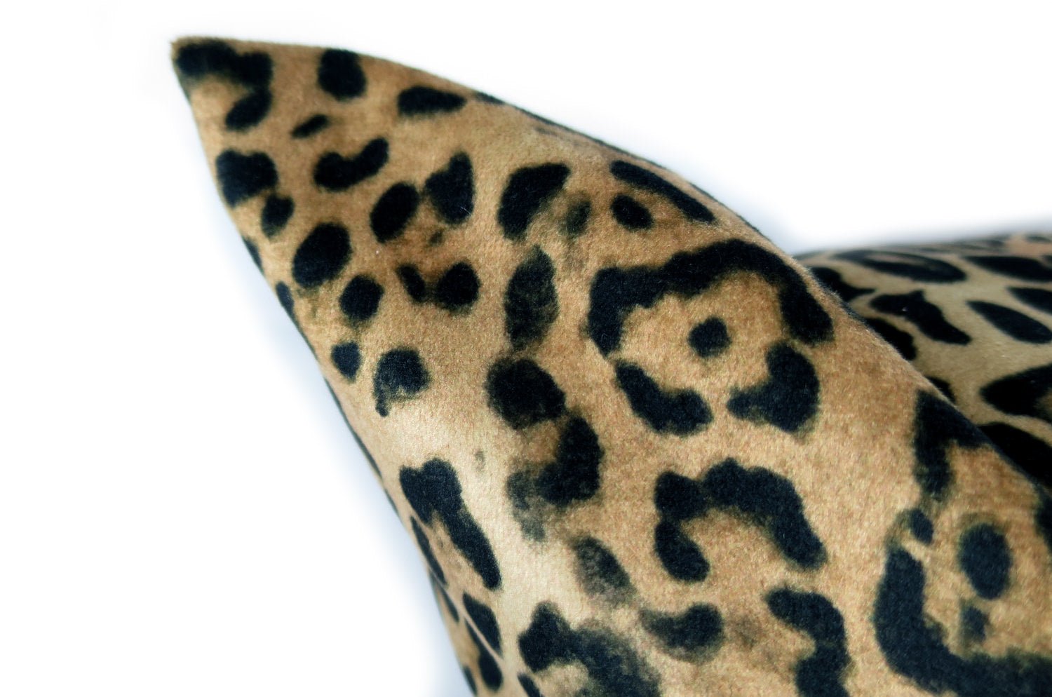 The Leopard スペイン製 起毛スエード調 ヒョウ柄クッションカバー 50×50cm - HOUSE OF JAPAN Shop