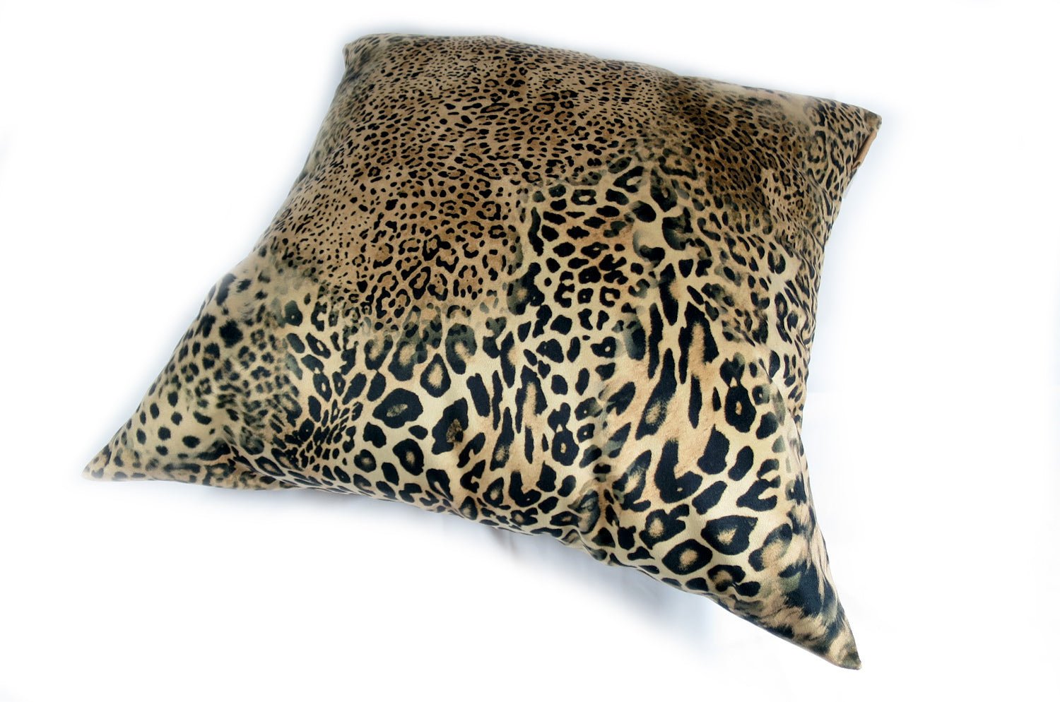 The Leopard スペイン製 起毛スエード調 ヒョウ柄クッションカバー 50×50cm - HOUSE OF JAPAN Shop