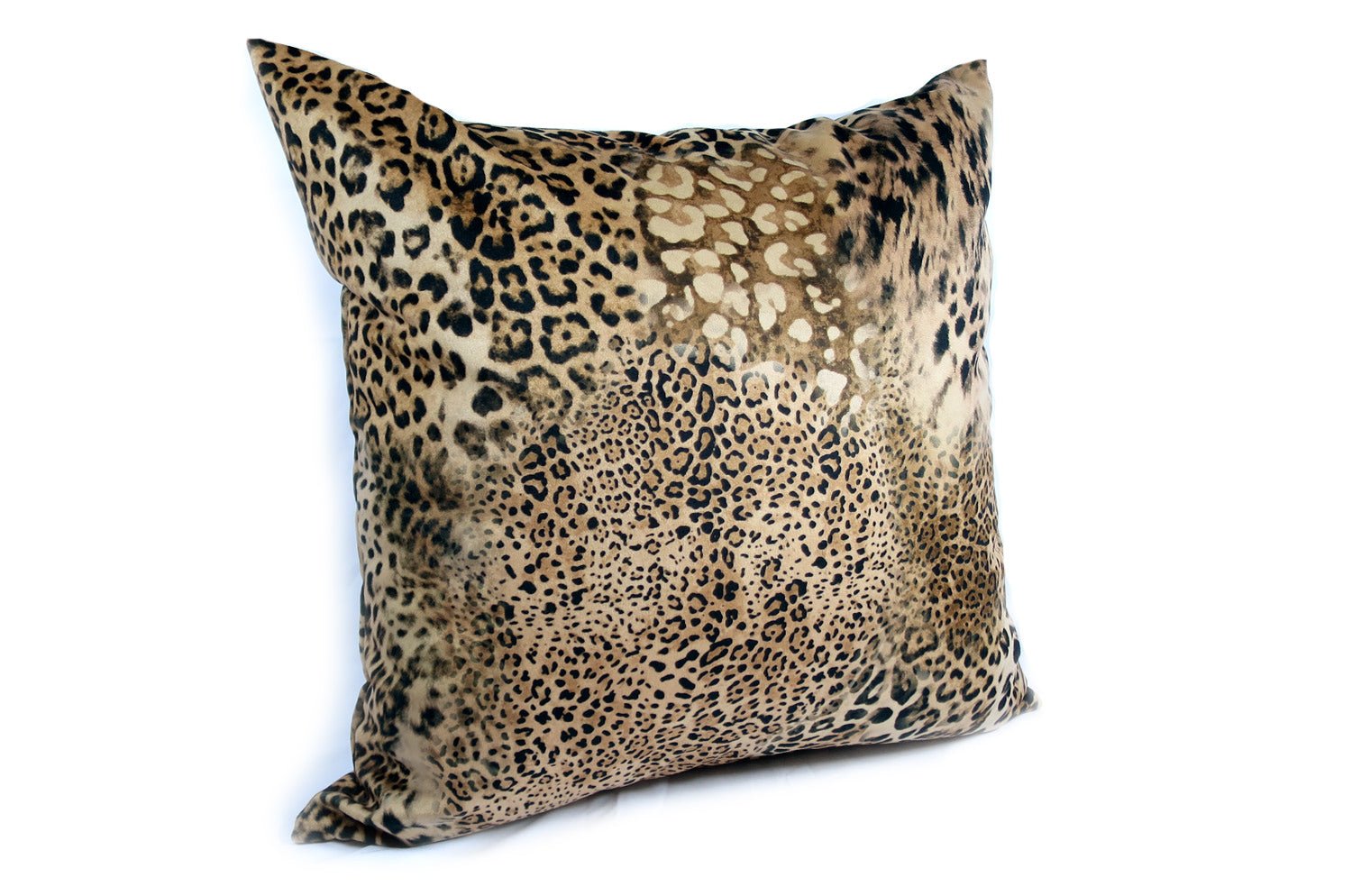 The Leopard スペイン製 起毛スエード調 ヒョウ柄クッションカバー 50×50cm - HOUSE OF JAPAN Shop