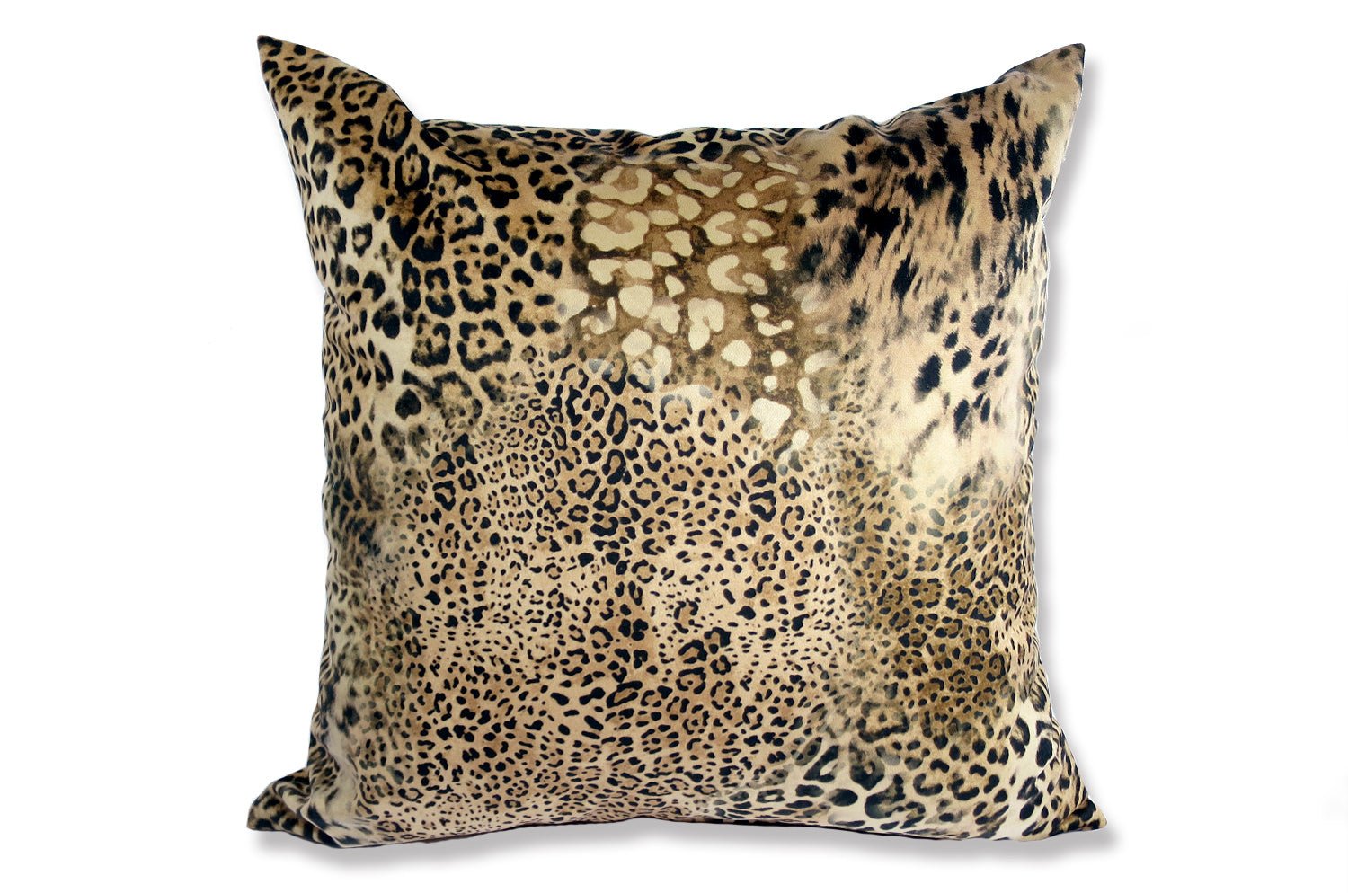 The Leopard スペイン製 起毛スエード調 ヒョウ柄クッションカバー 50×50cm - HOUSE OF JAPAN Shop